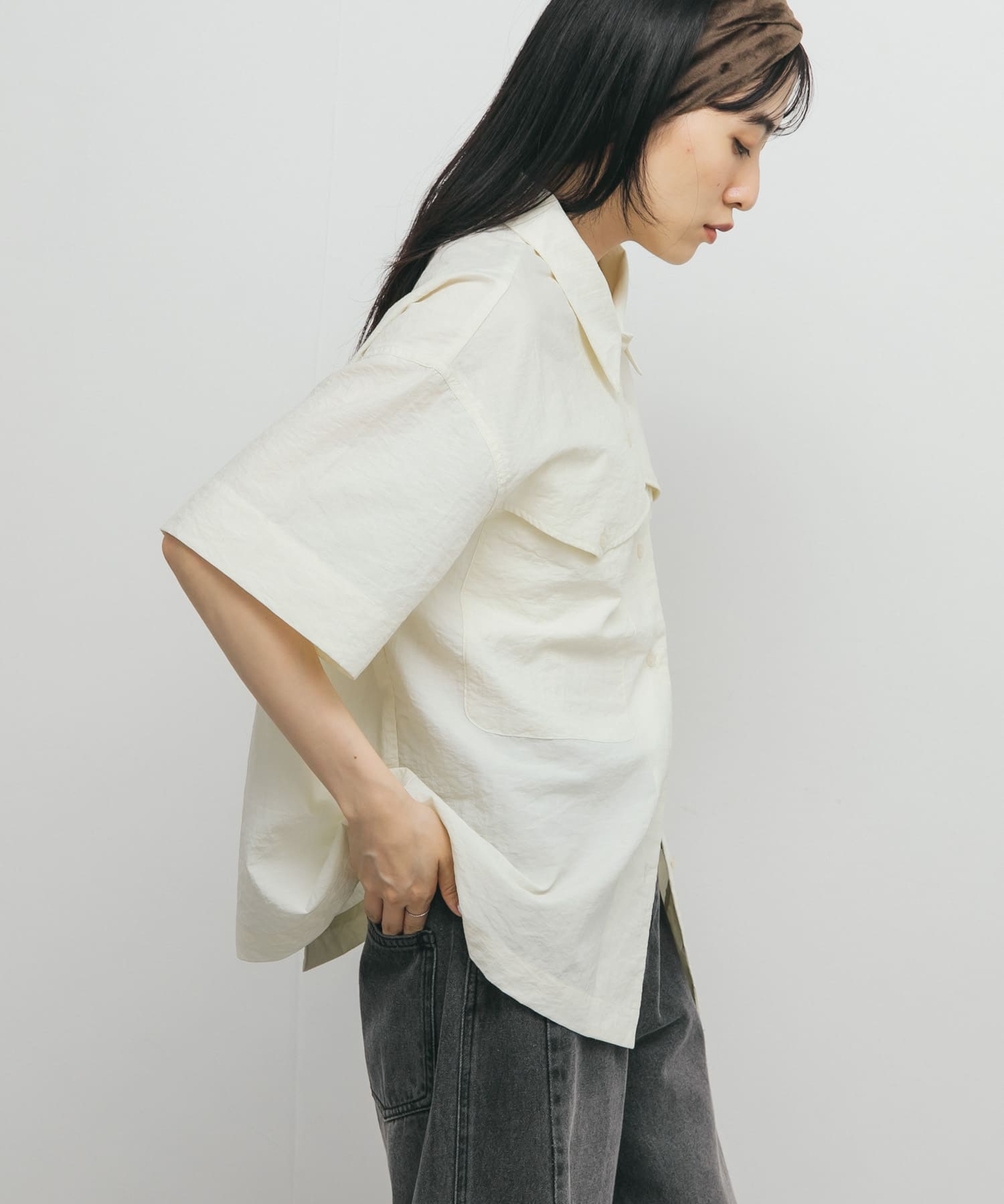 身長：160cm サイズ：one