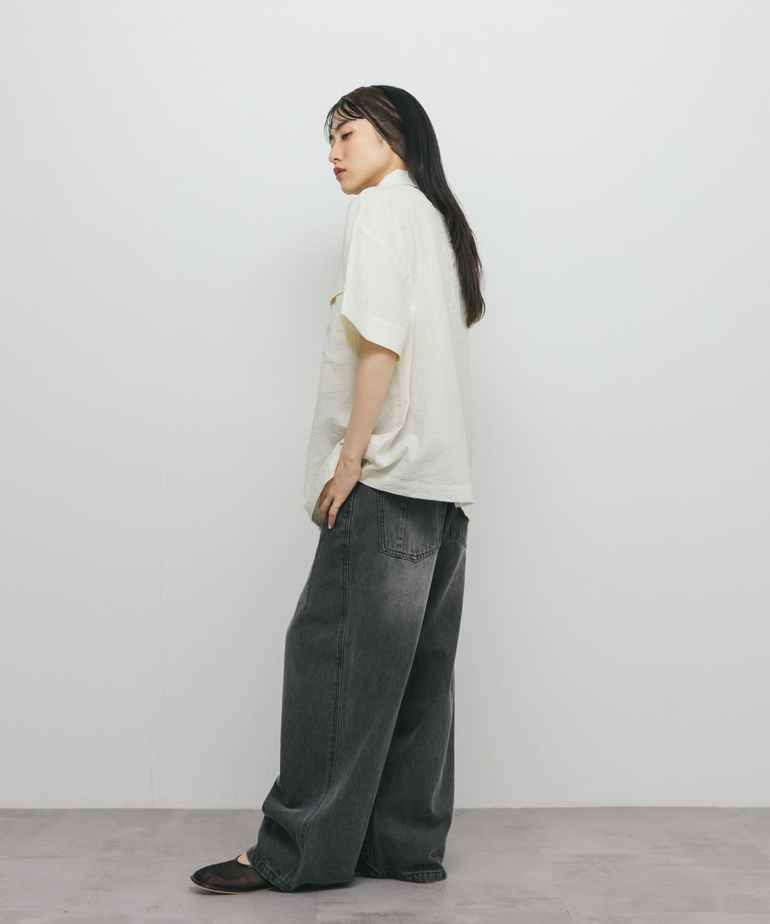 身長：160cm サイズ：one