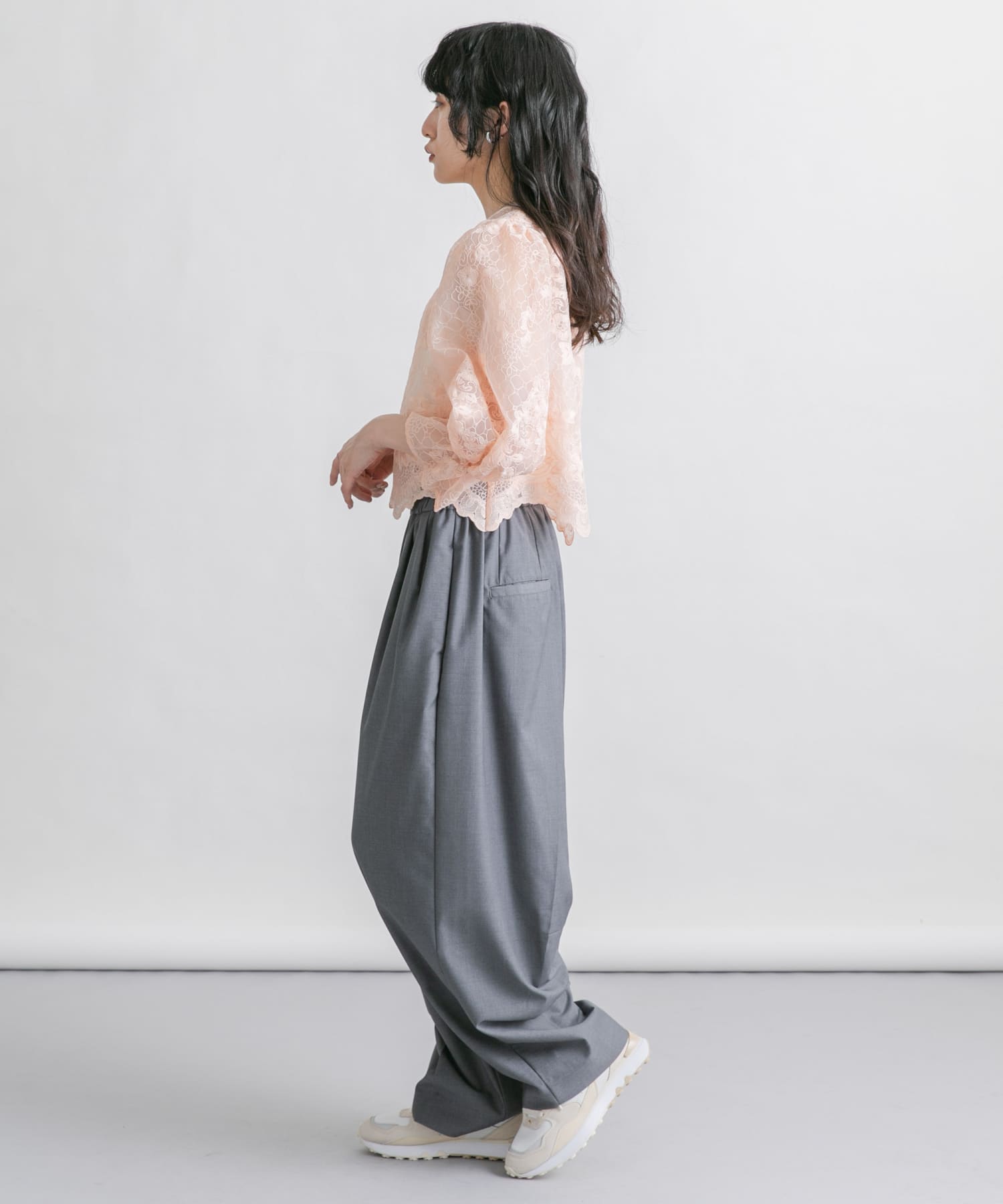 身長：160cm サイズ：one