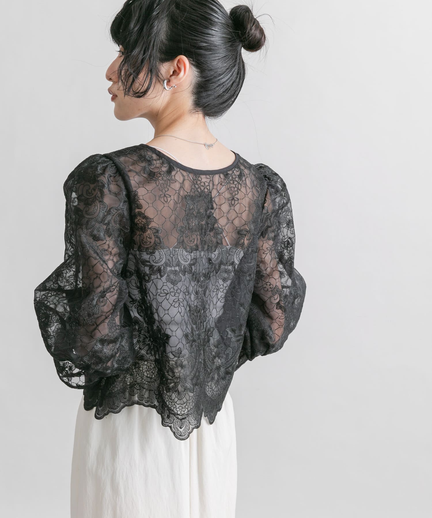 身長：160cm サイズ：one