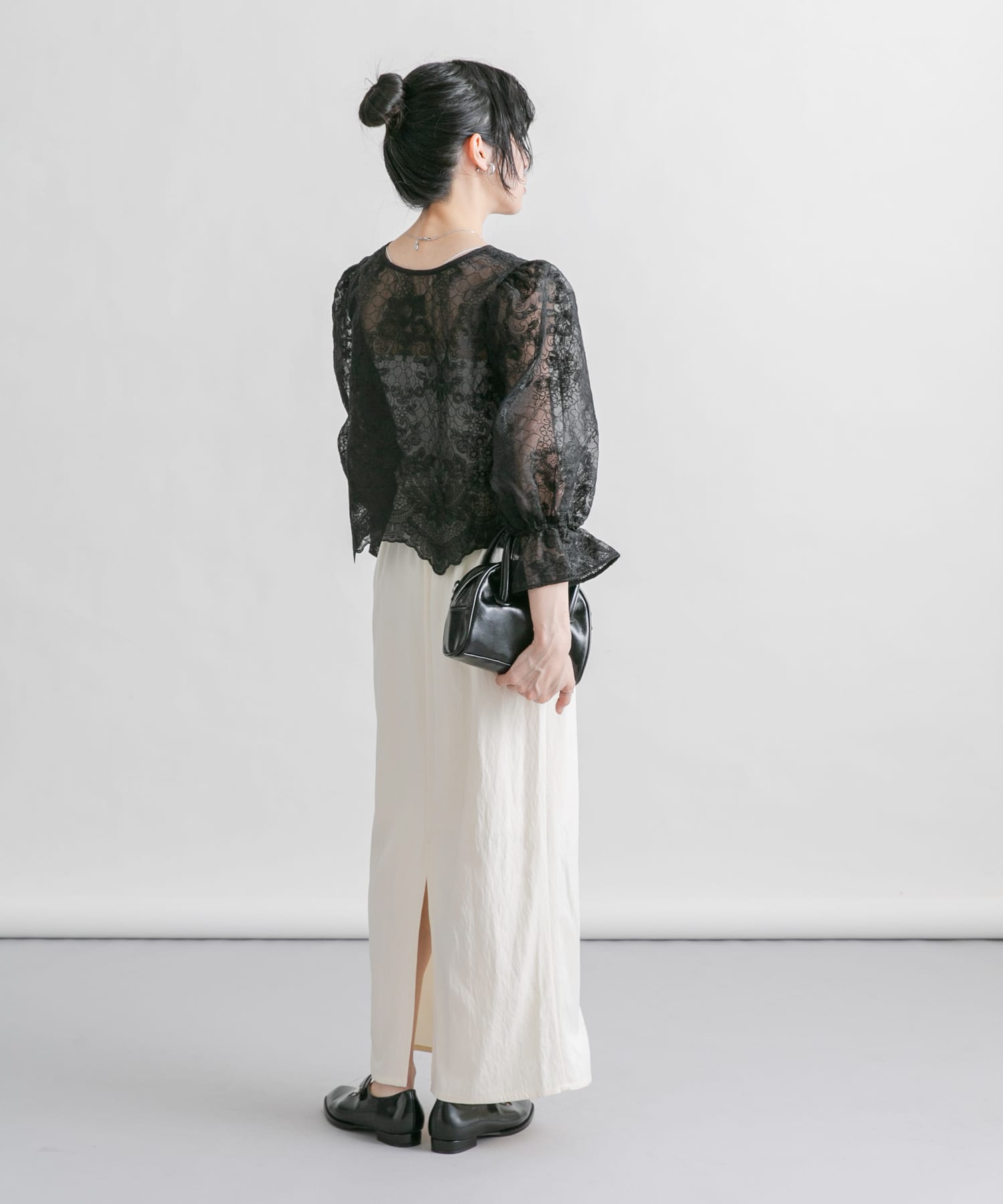 身長：160cm サイズ：one