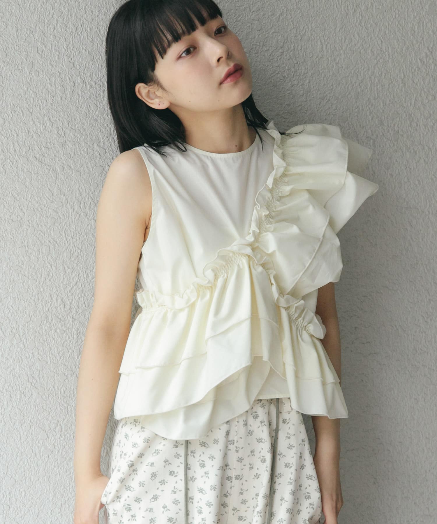 身長：153cm サイズ：one