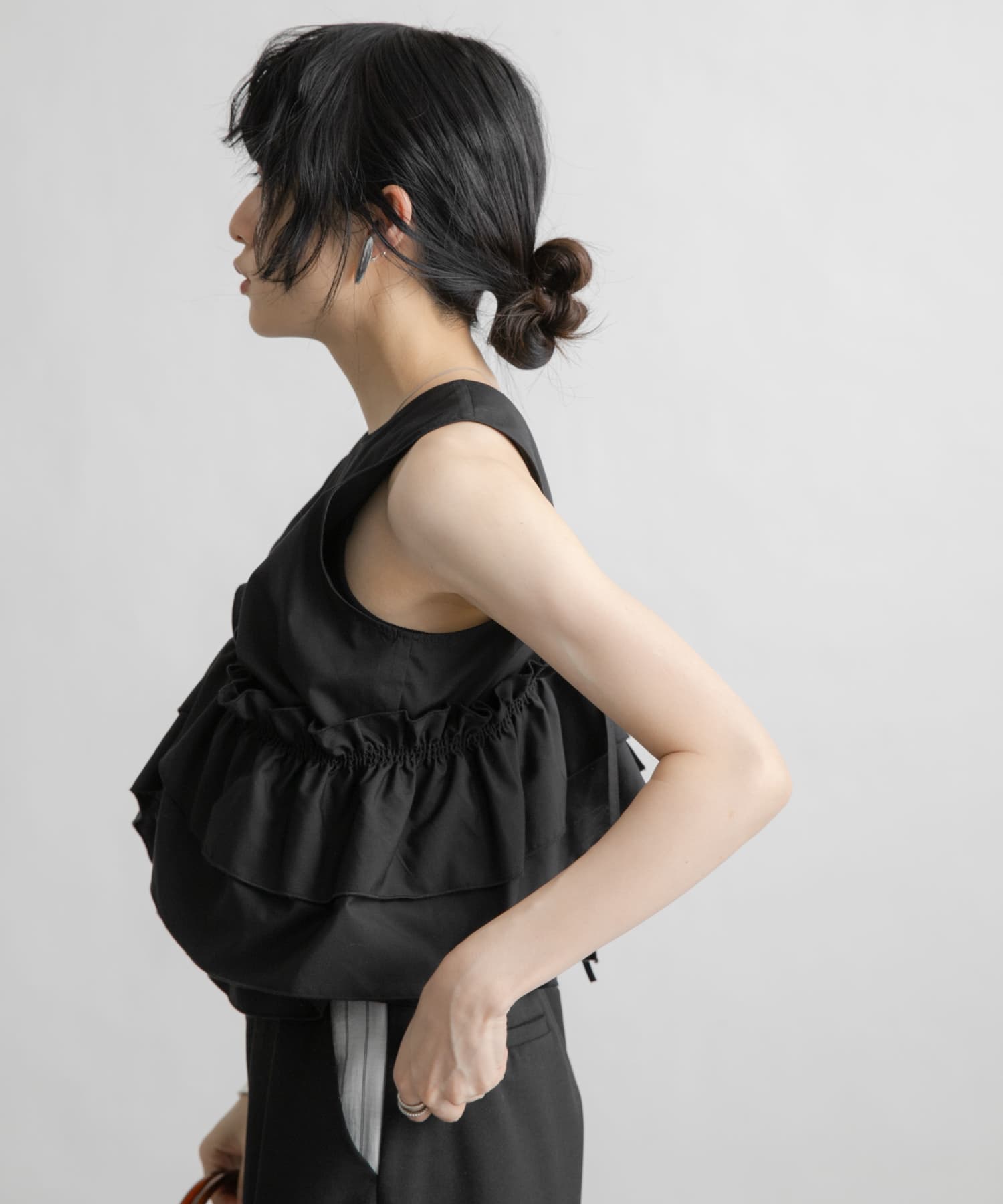 身長：160cm サイズ：one