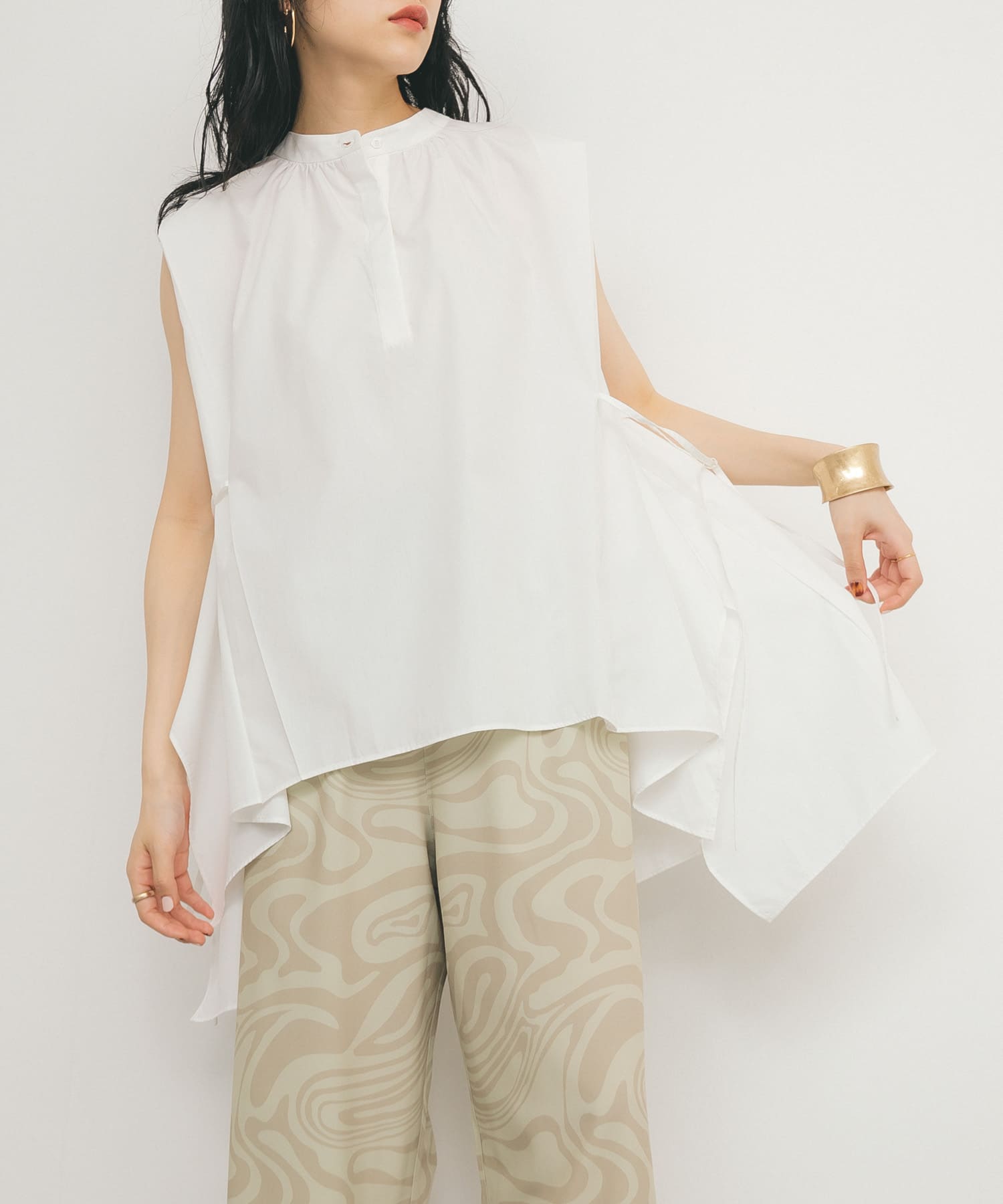 身長：160cm サイズ：one