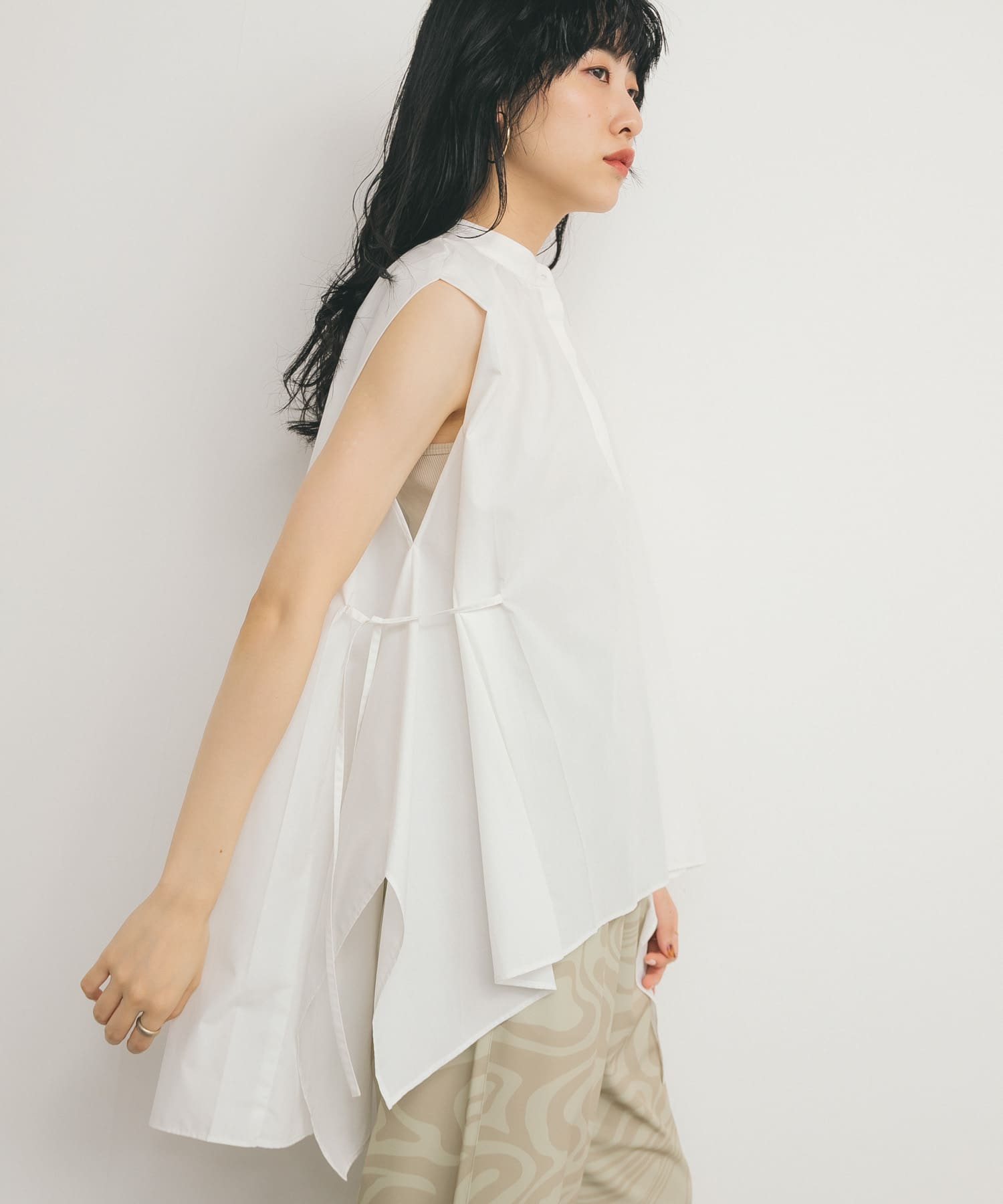 身長：160cm サイズ：one