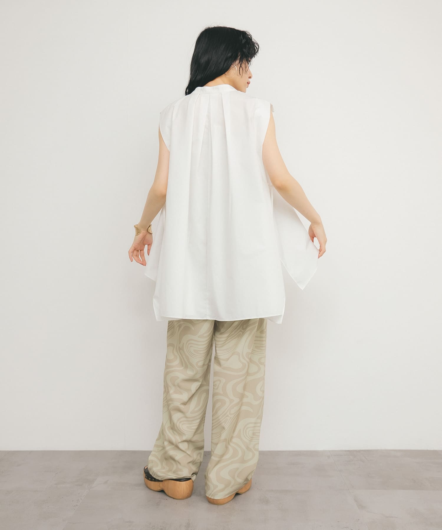 身長：160cm サイズ：one