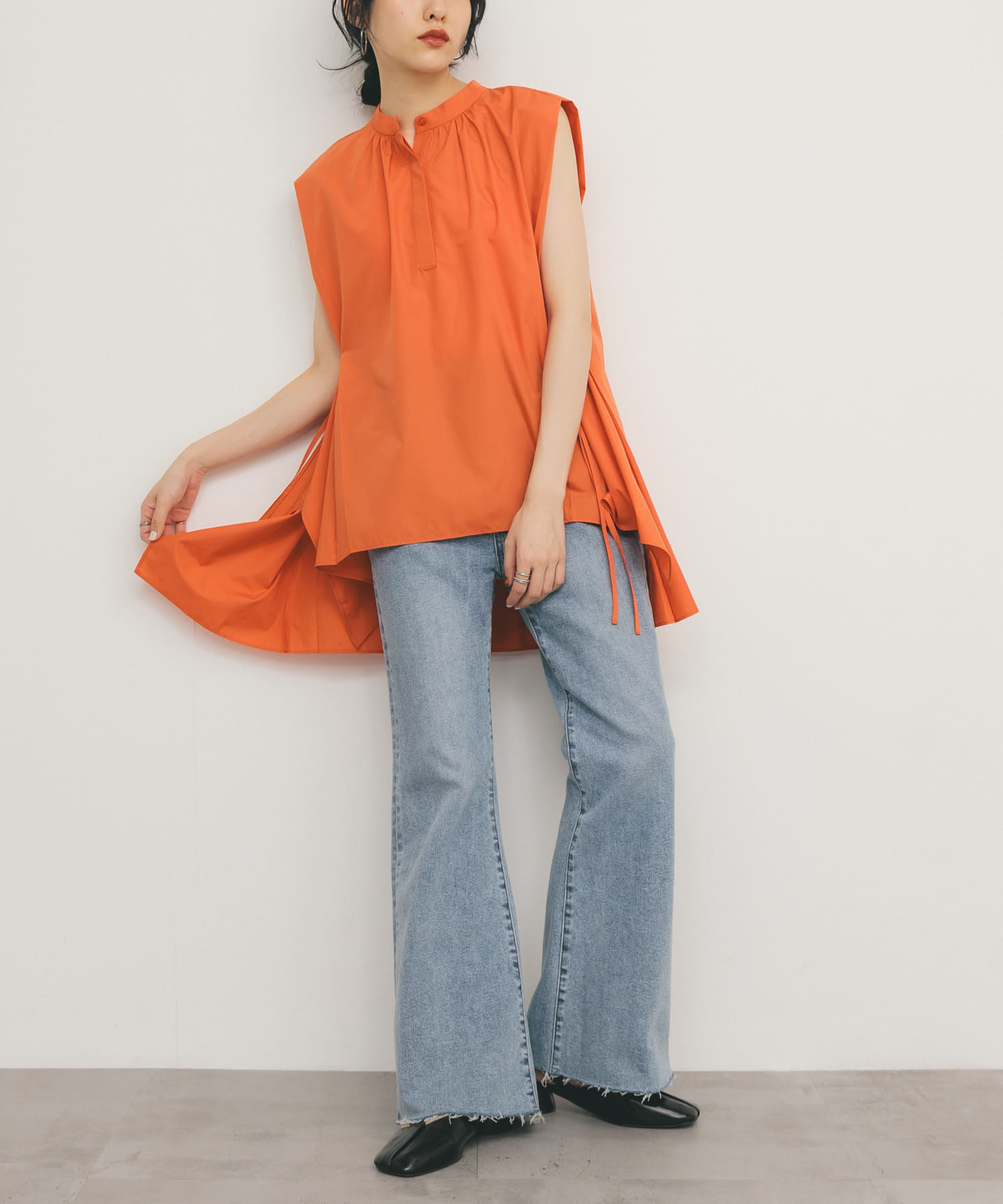 身長：160cm サイズ：one