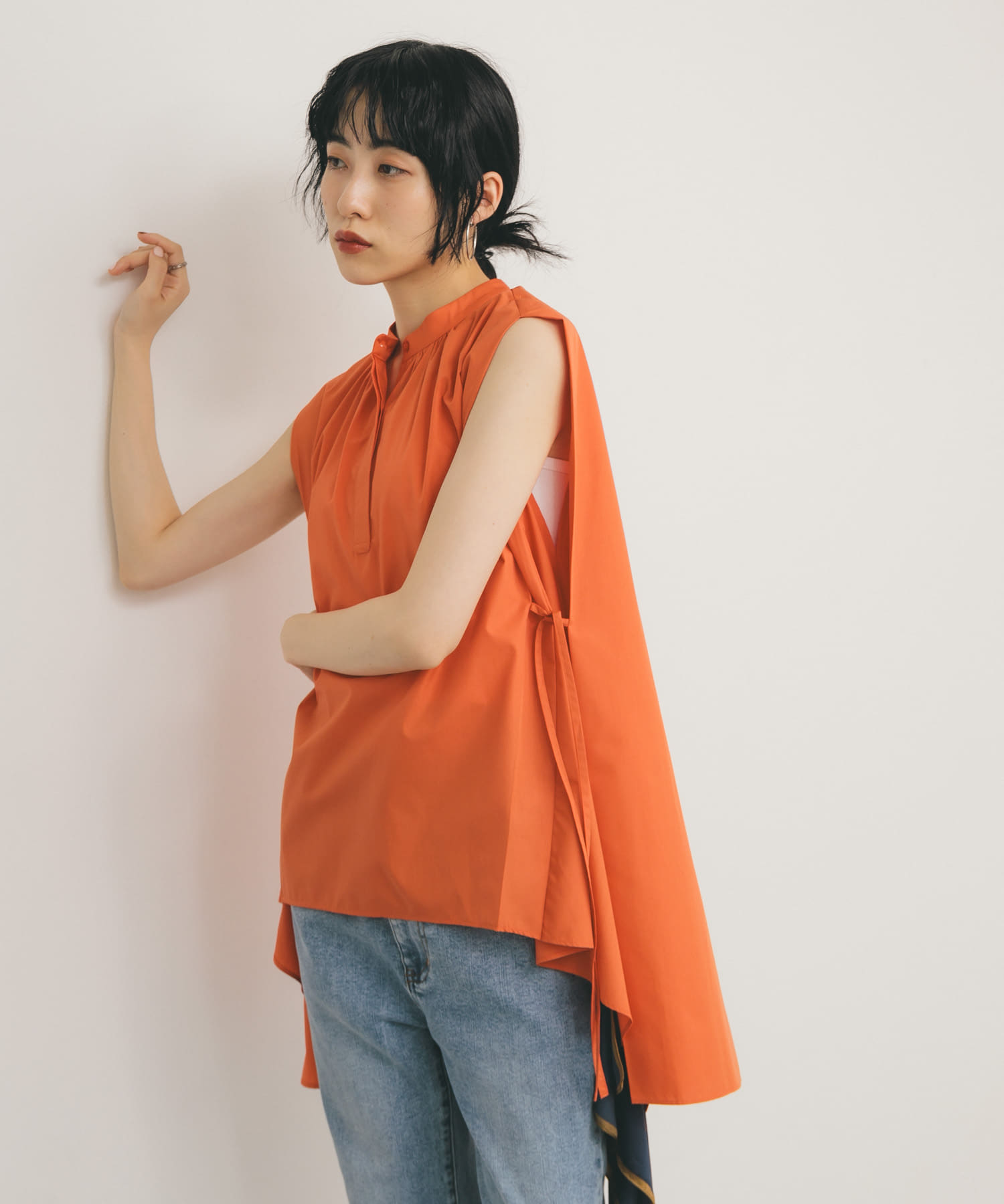 身長：160cm サイズ：one