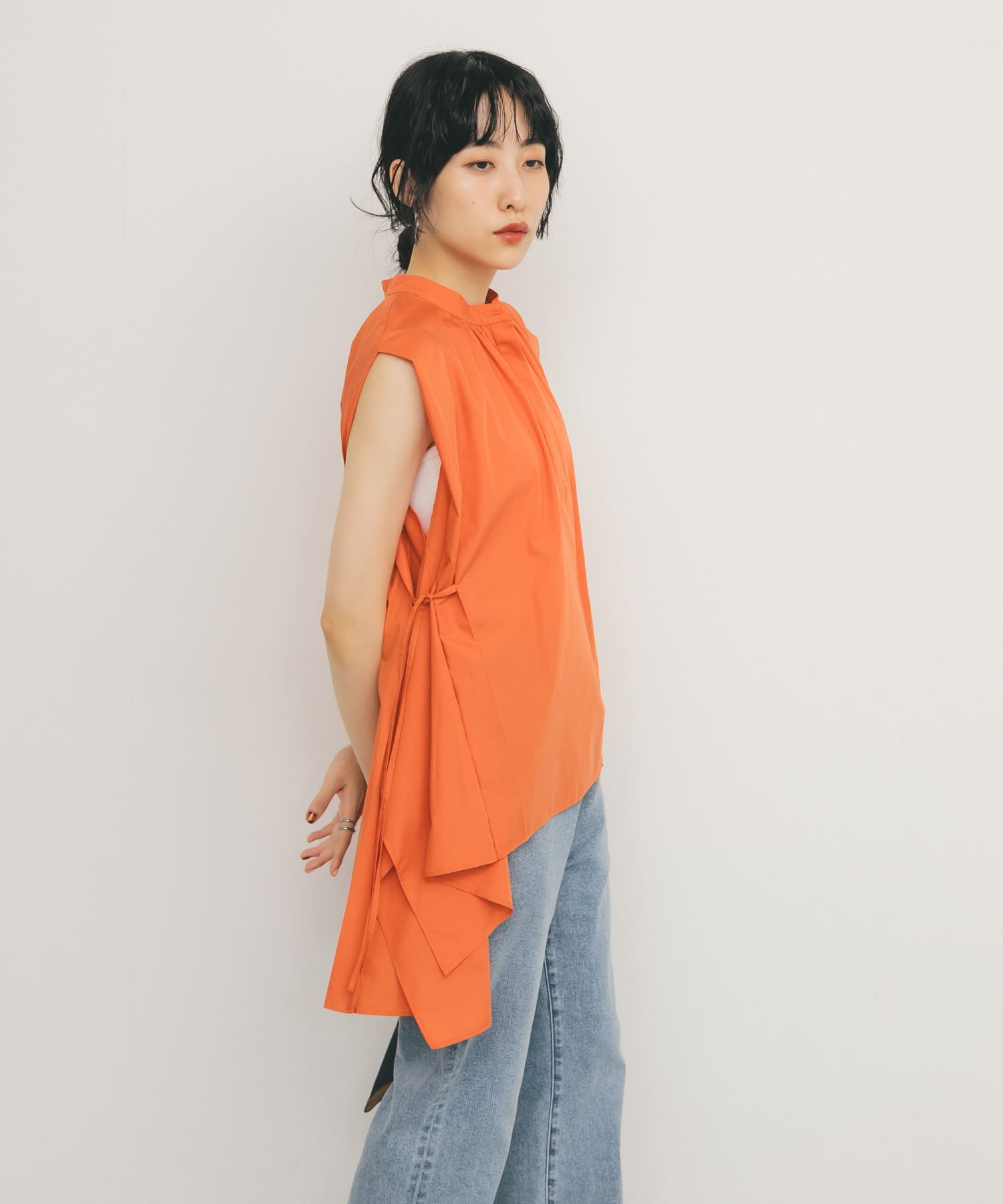 身長：160cm サイズ：one