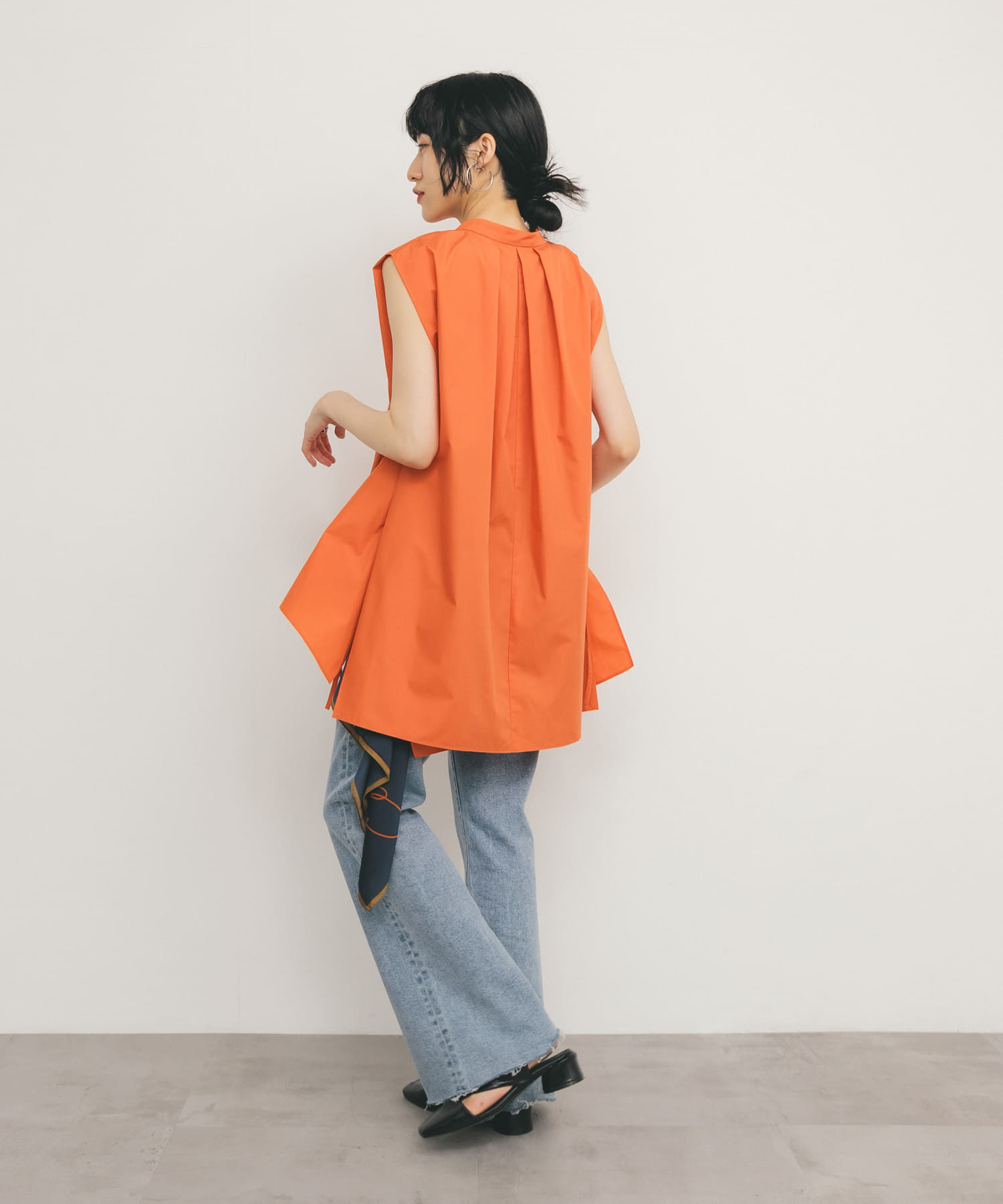 身長：160cm サイズ：one