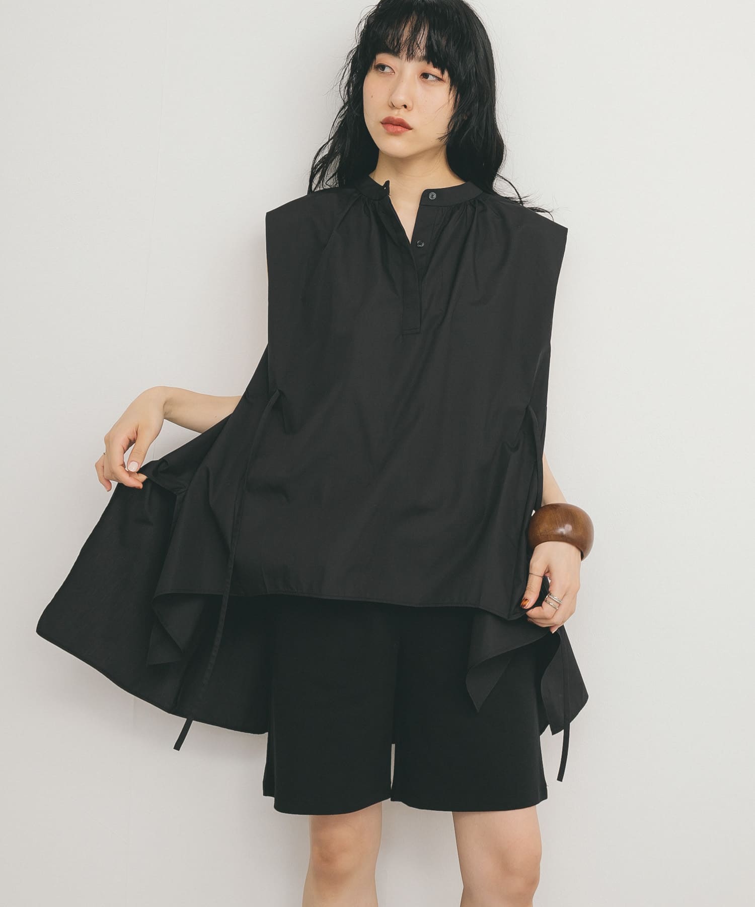 身長：160cm サイズ：one