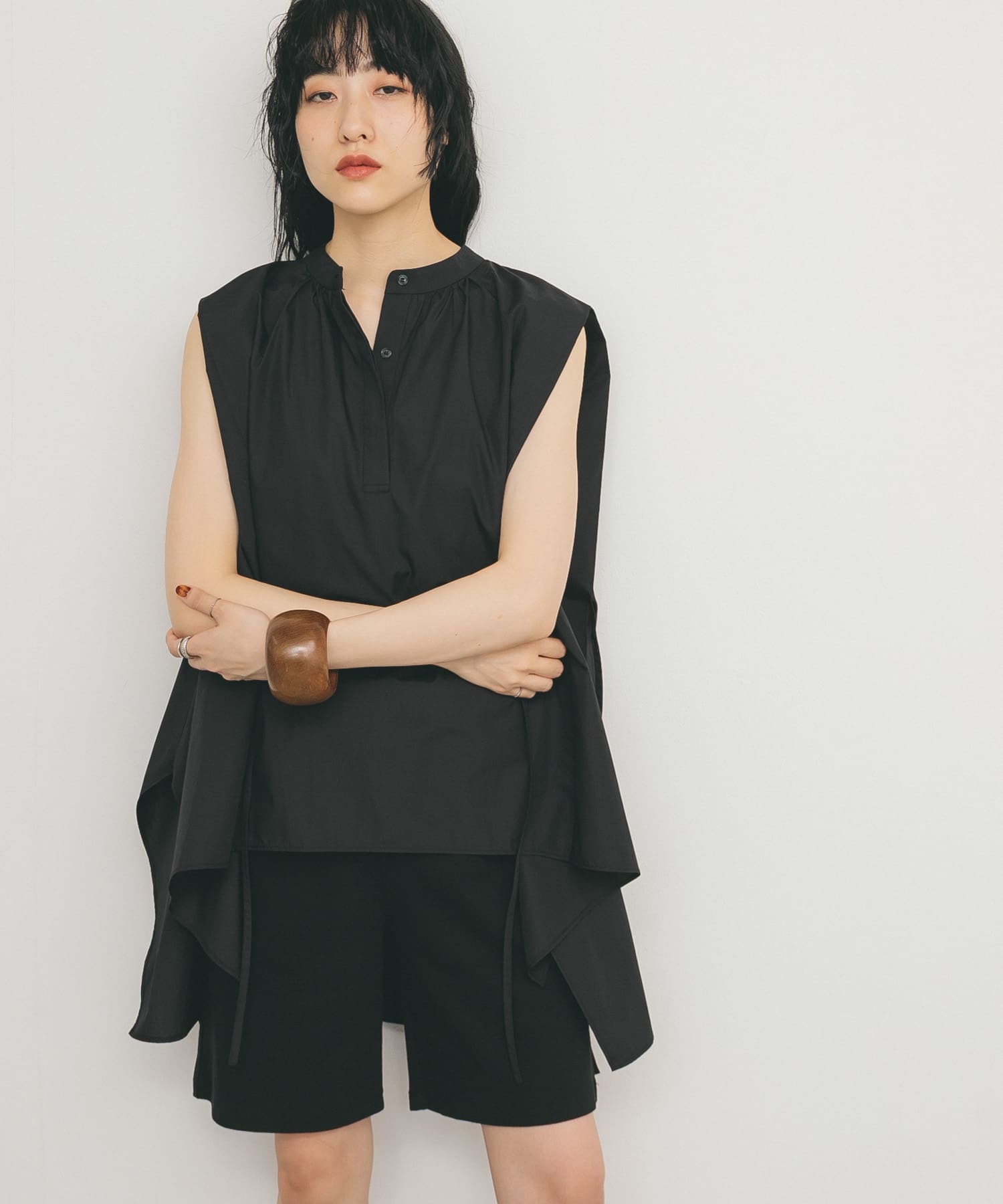 身長：160cm サイズ：one