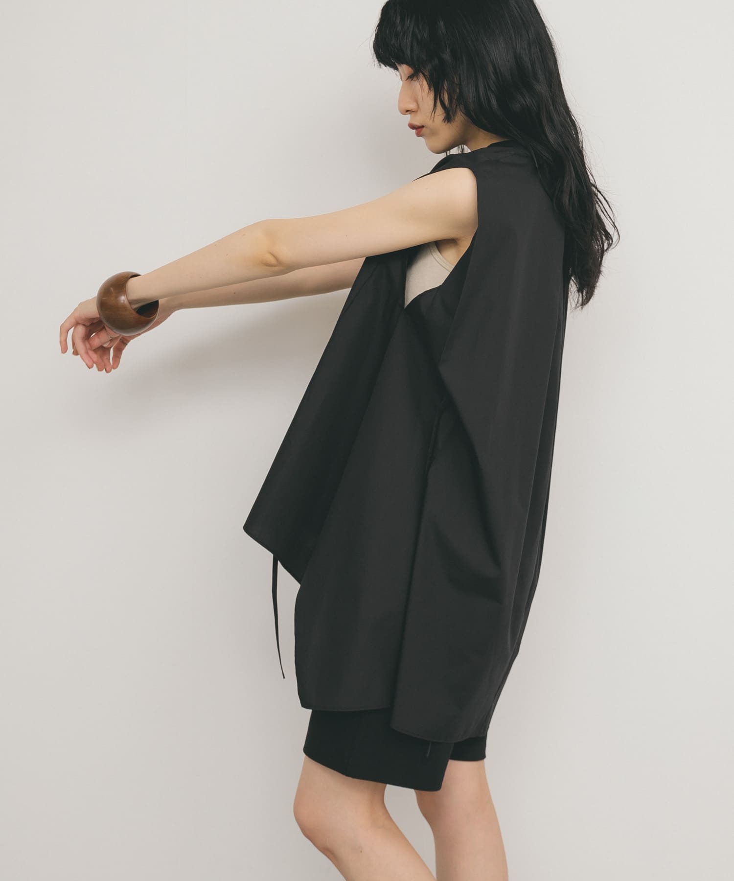 身長：160cm サイズ：one