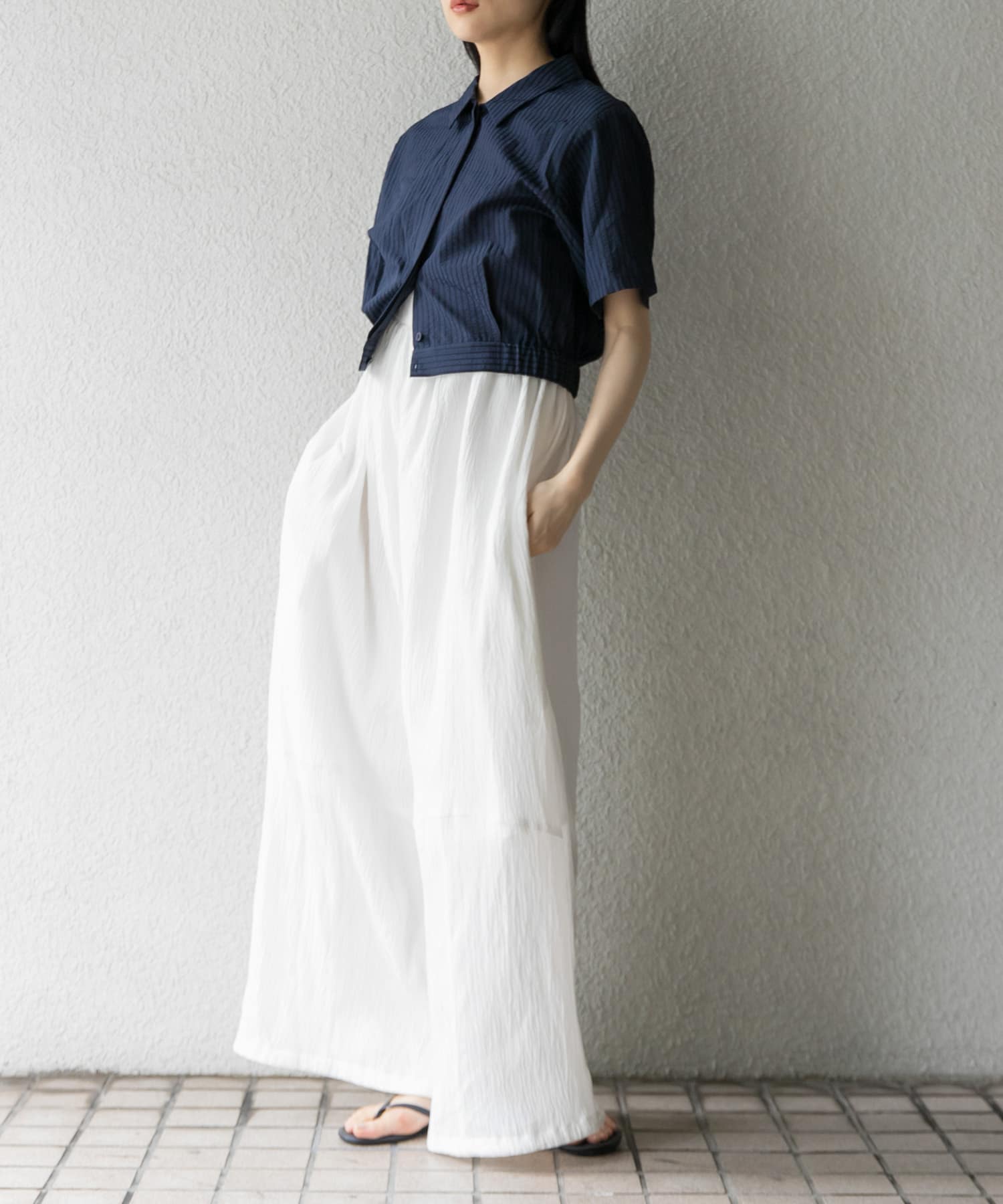 身長：160cm サイズ：one