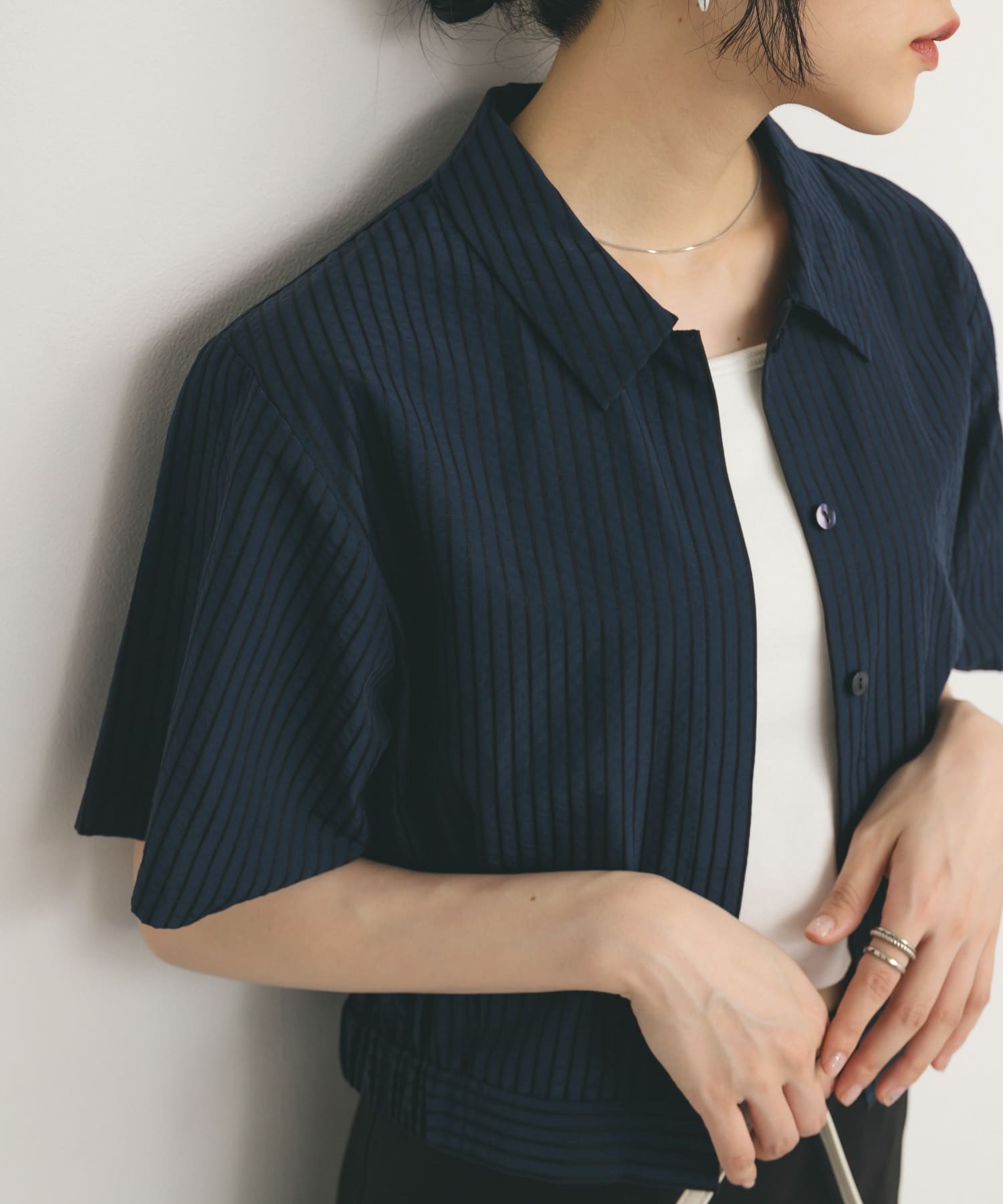 身長：160cm サイズ：one