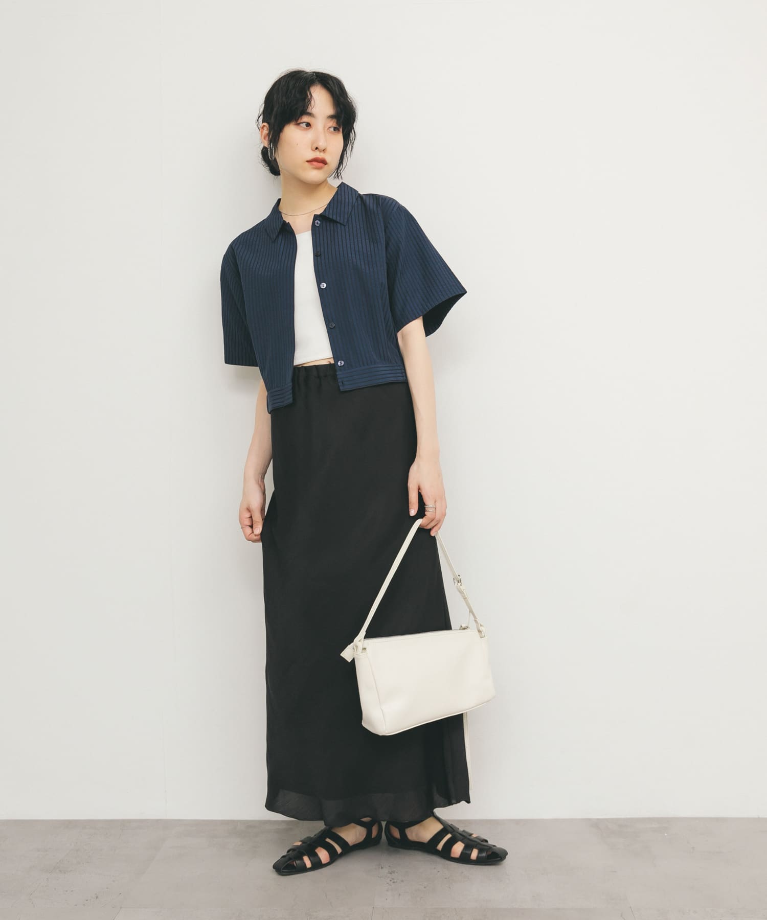 身長：160cm サイズ：one