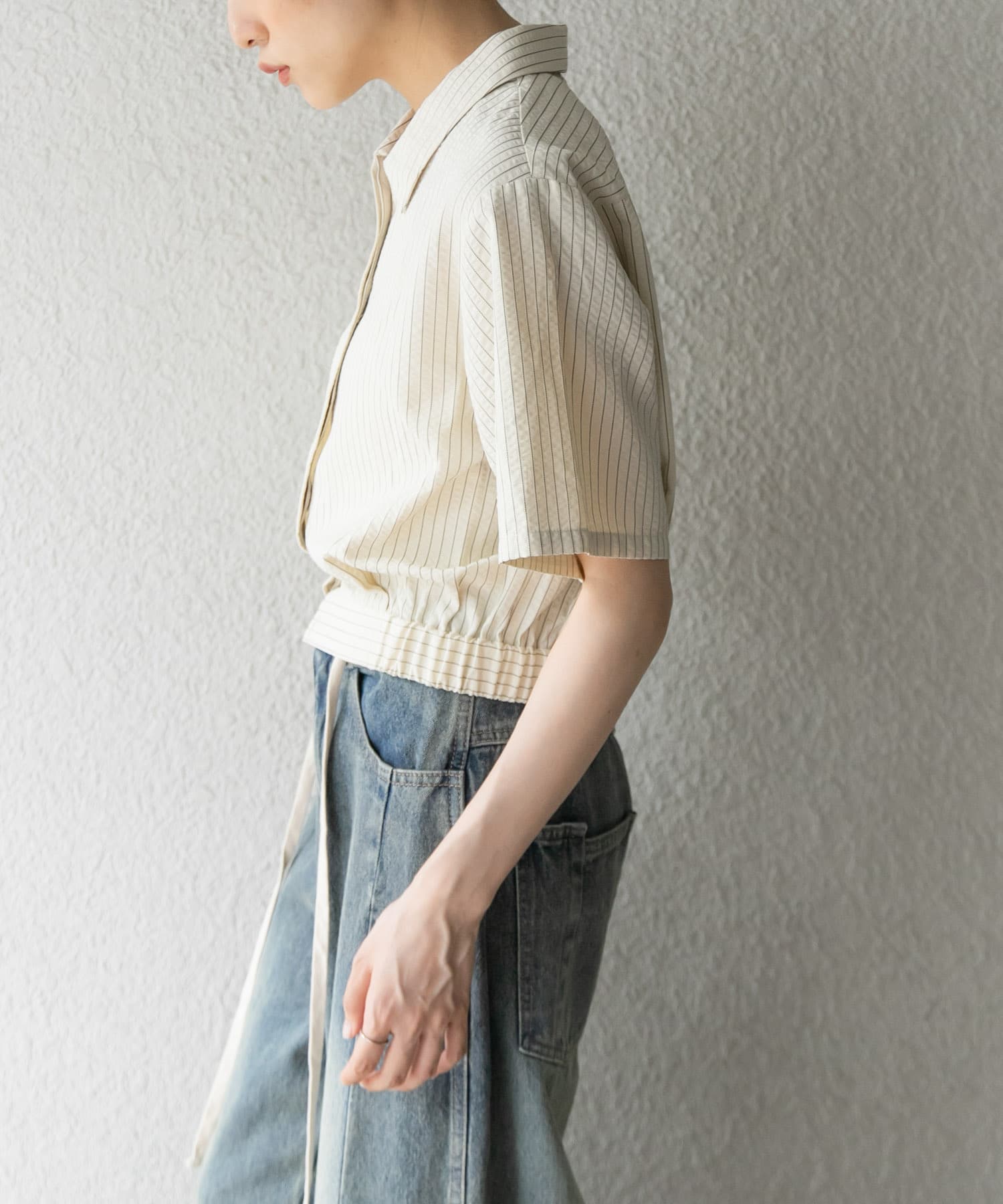 身長：160cm サイズ：one