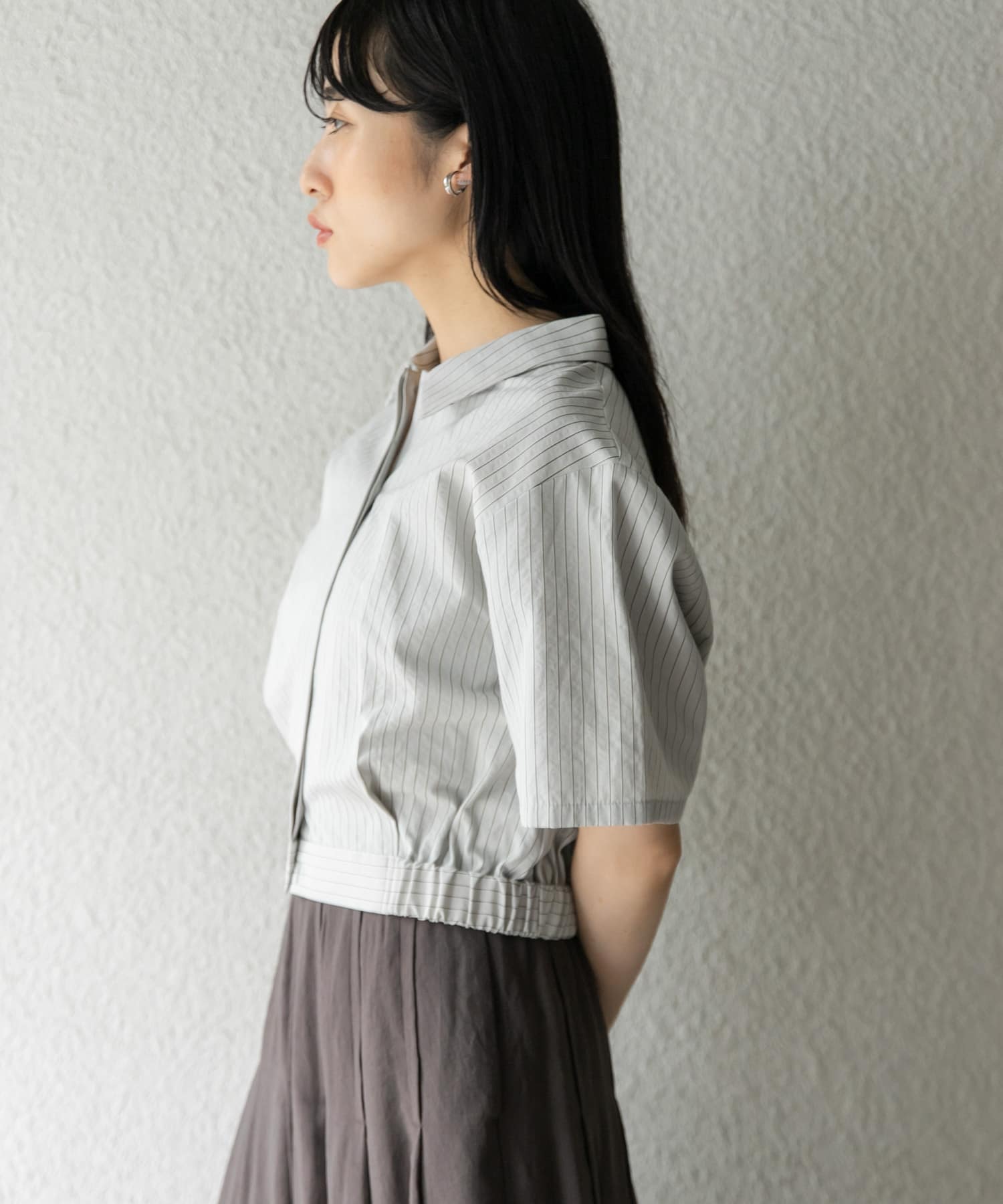 身長：160cm サイズ：one