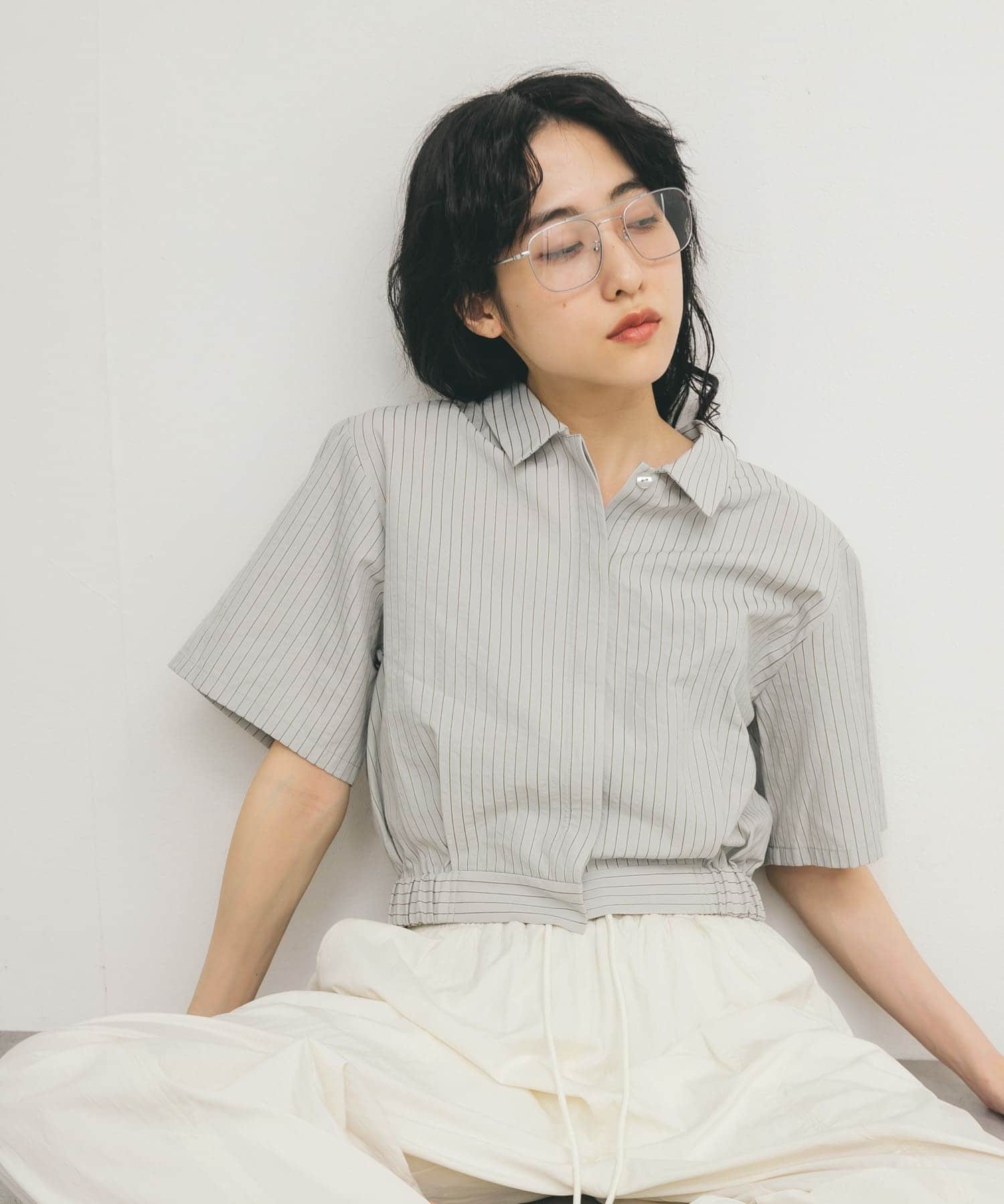 身長：160cm サイズ：one