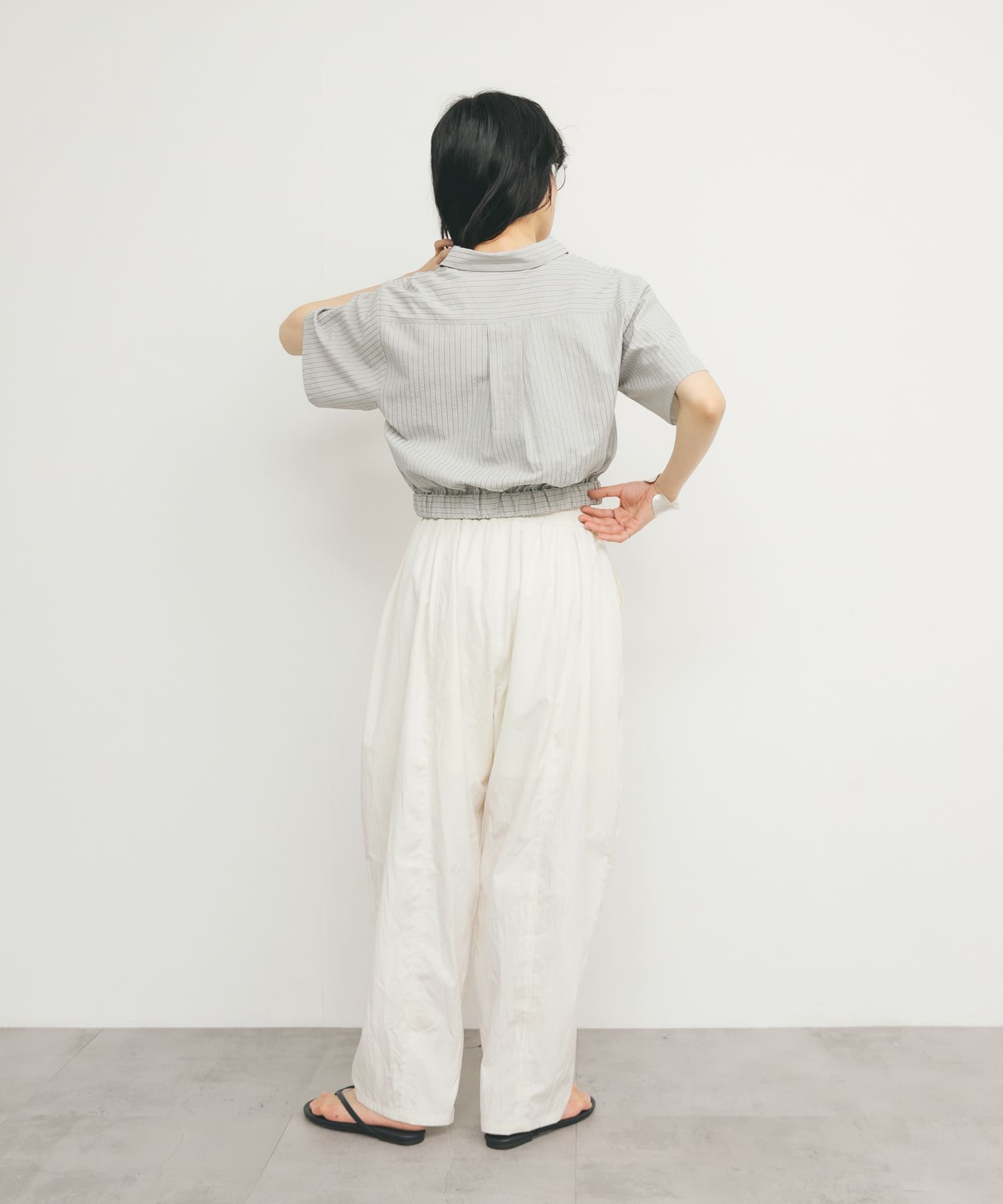 身長：160cm サイズ：one