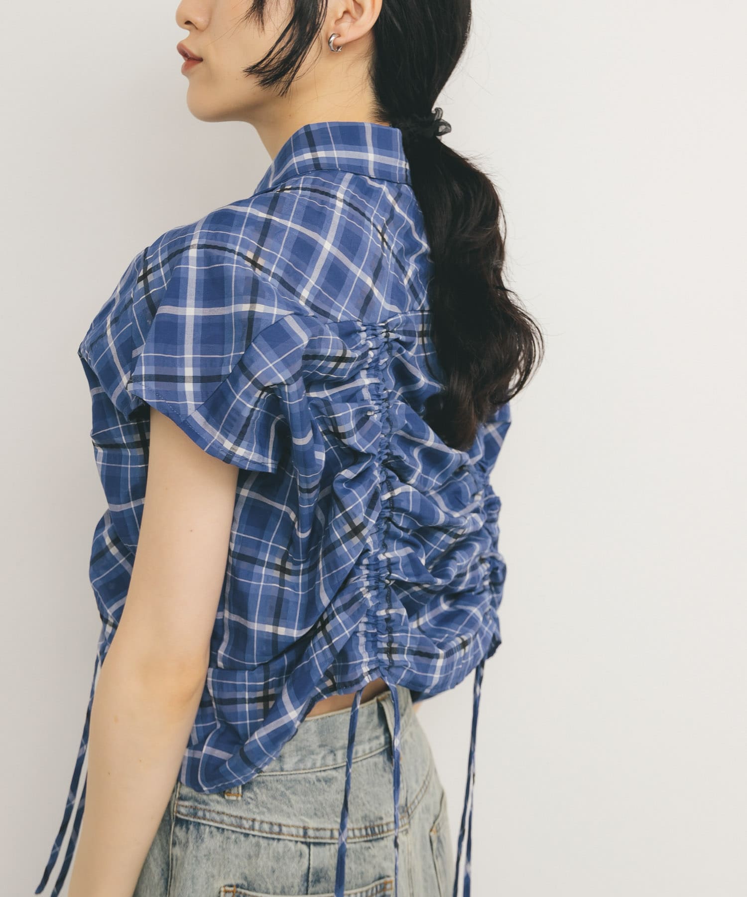 身長：160cm サイズ：one