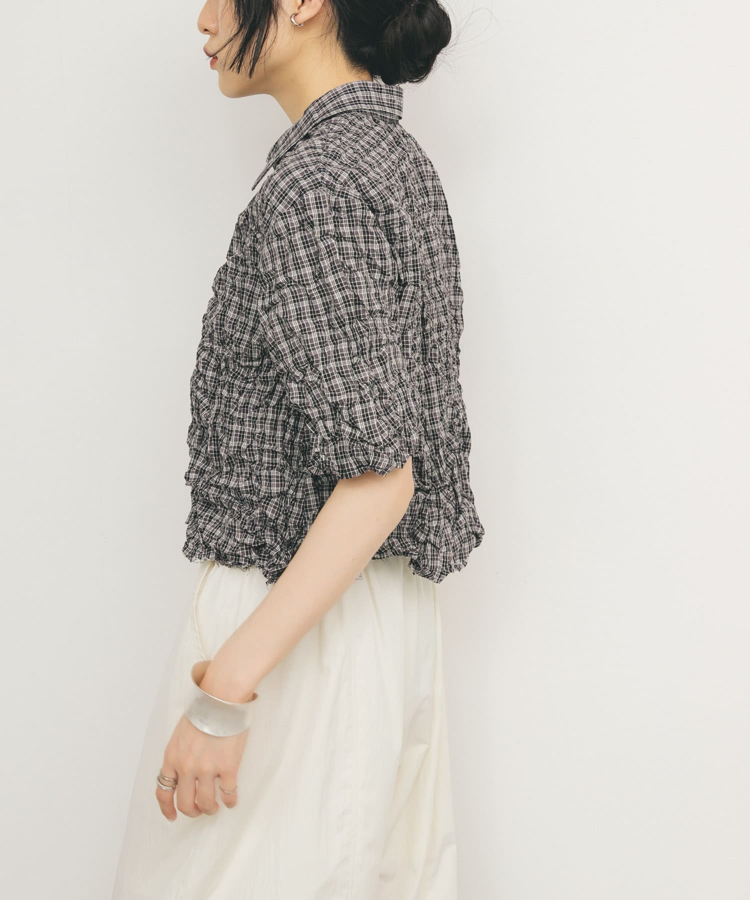 身長：160cm サイズ：one