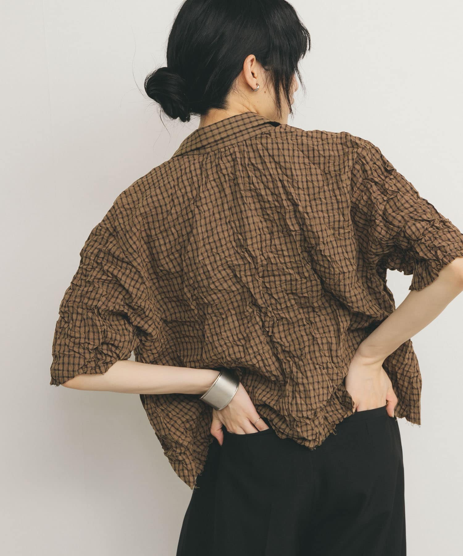 身長：160cm サイズ：one