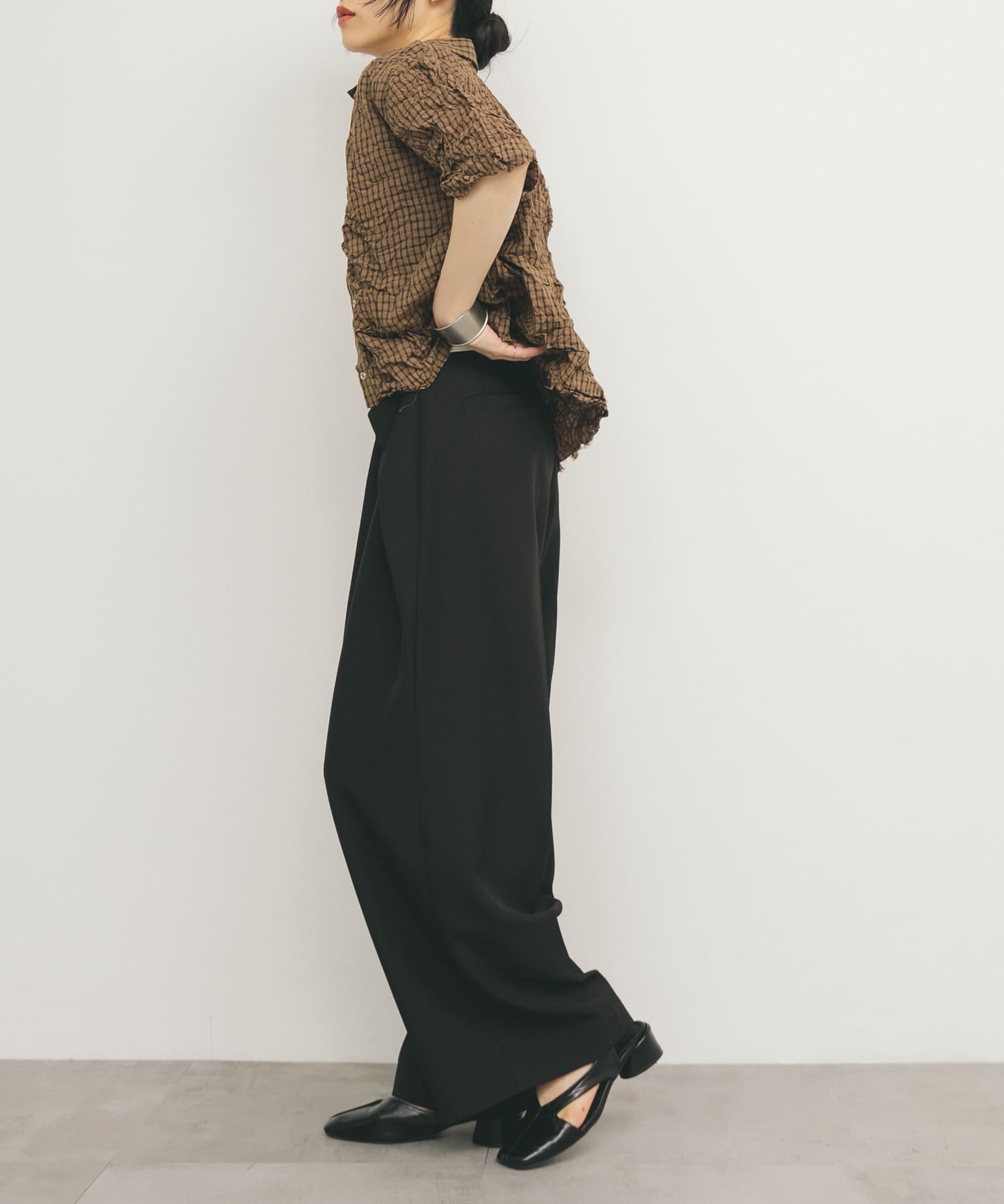 身長：160cm サイズ：one