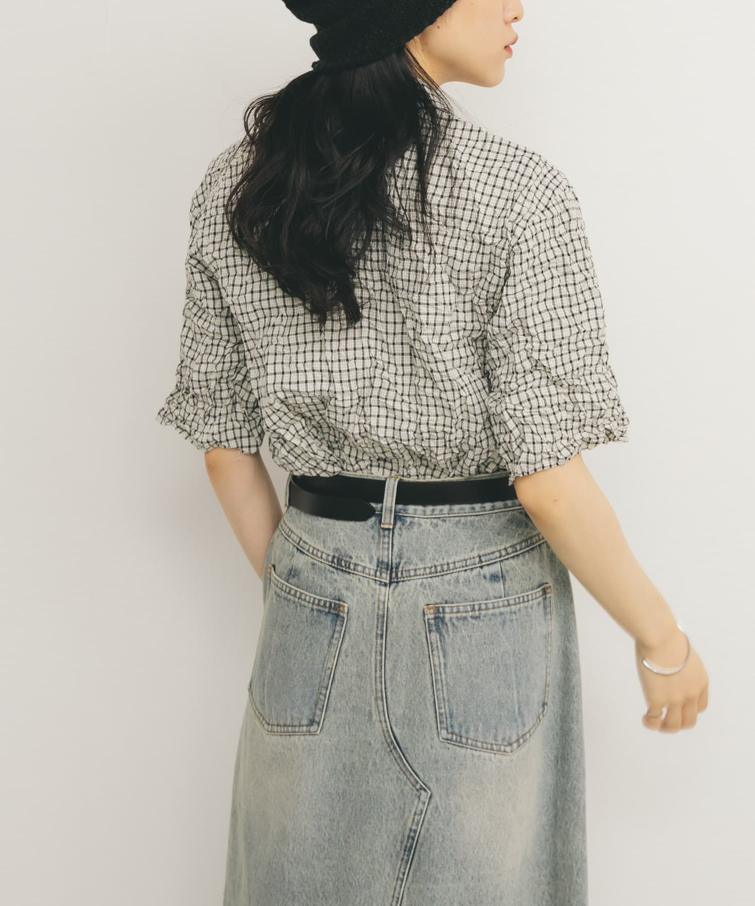 身長：160cm サイズ：one