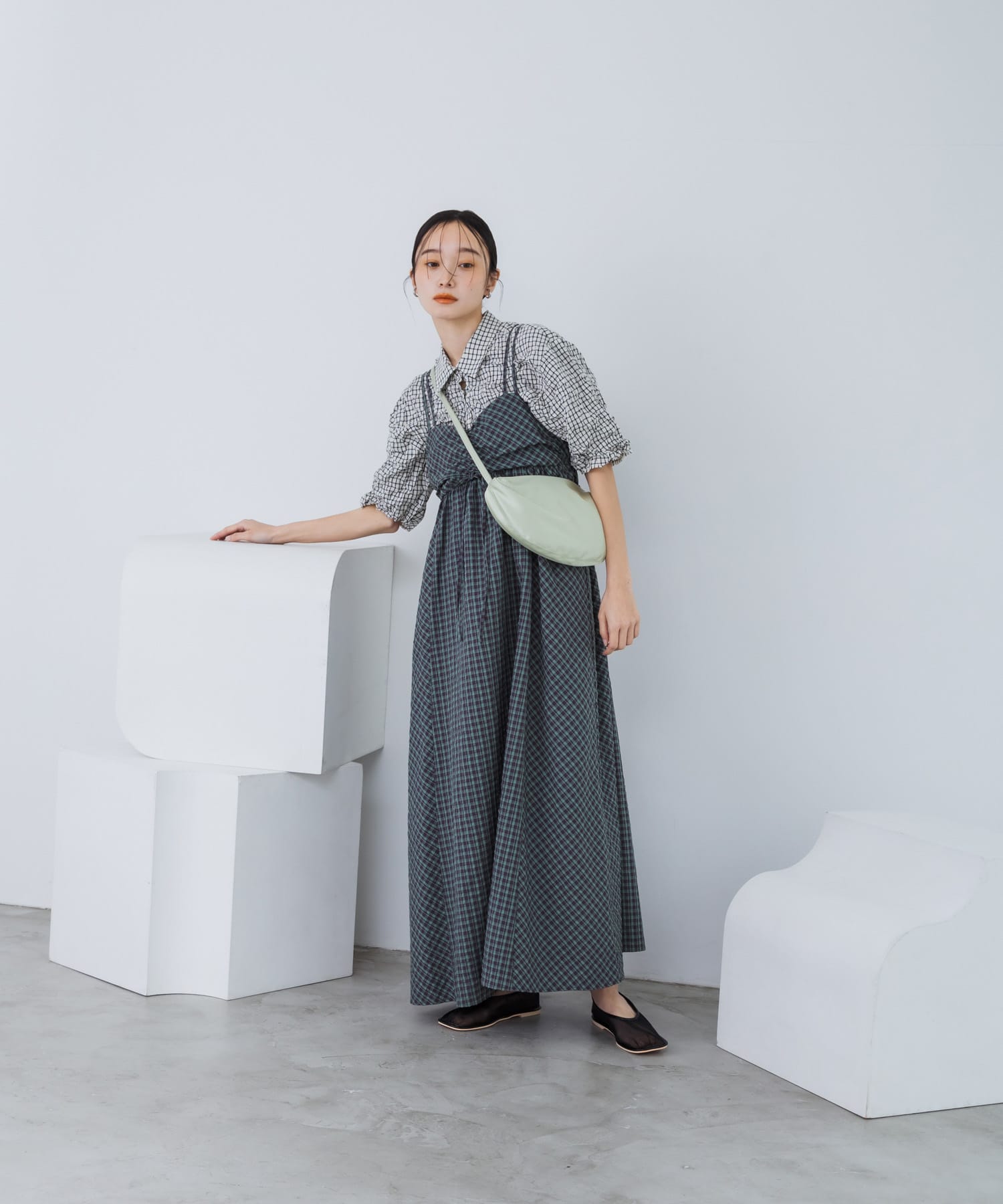 身長：161cm サイズ：one