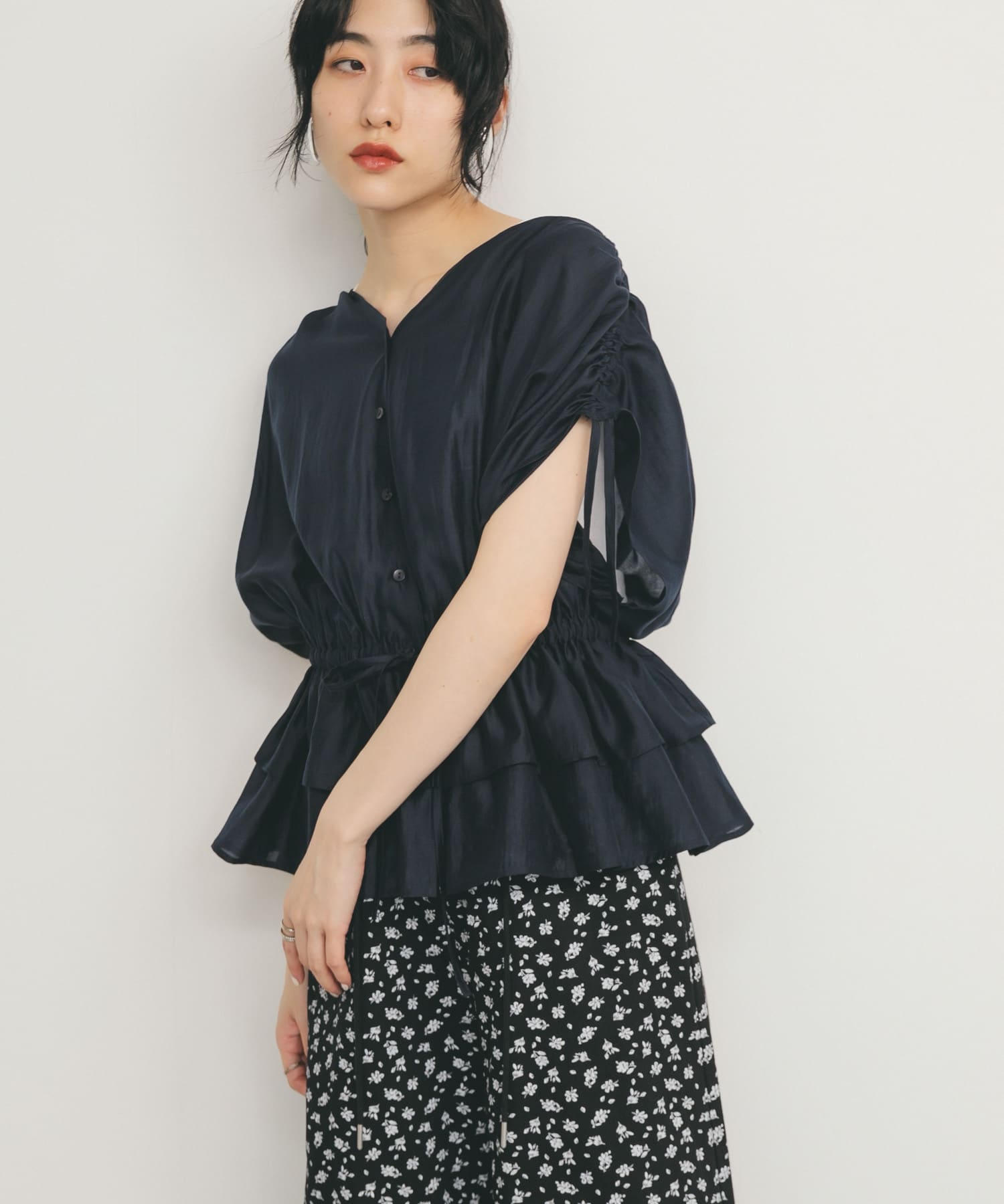 身長：160cm サイズ：one