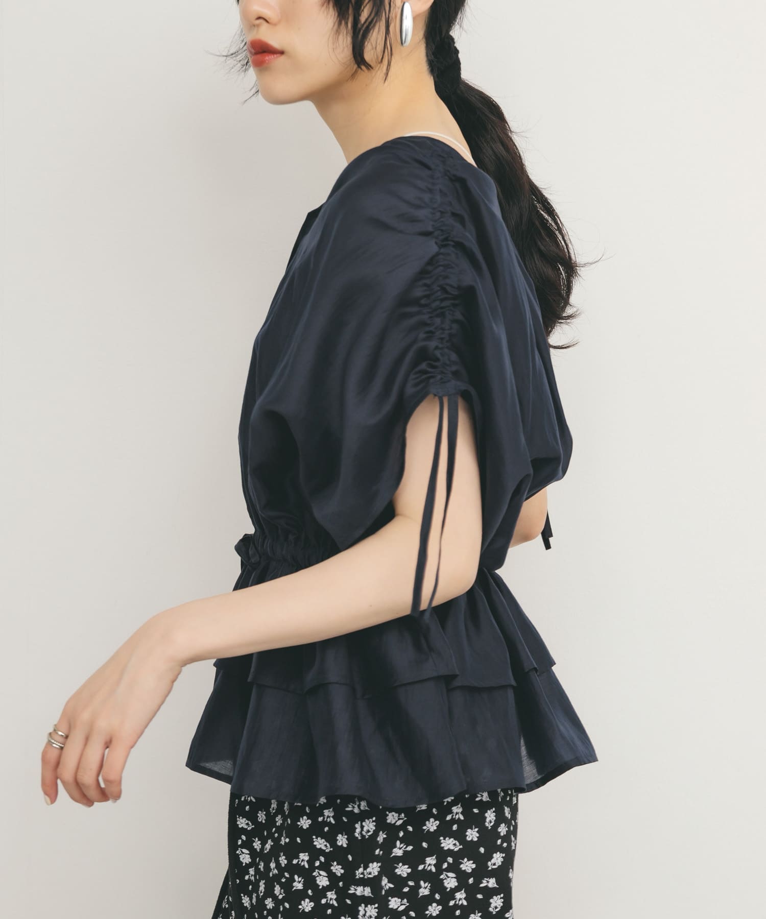 身長：160cm サイズ：one
