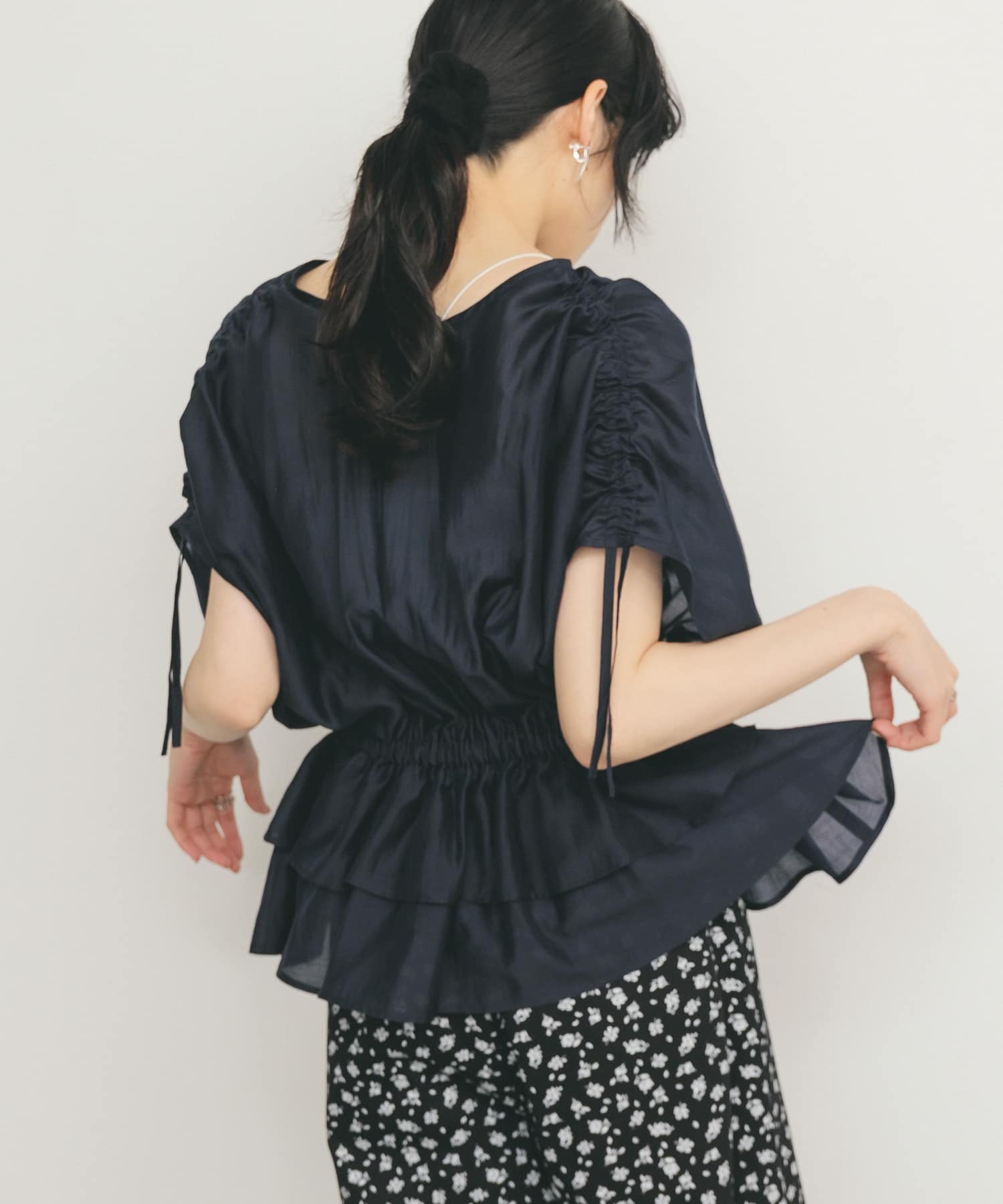 身長：160cm サイズ：one