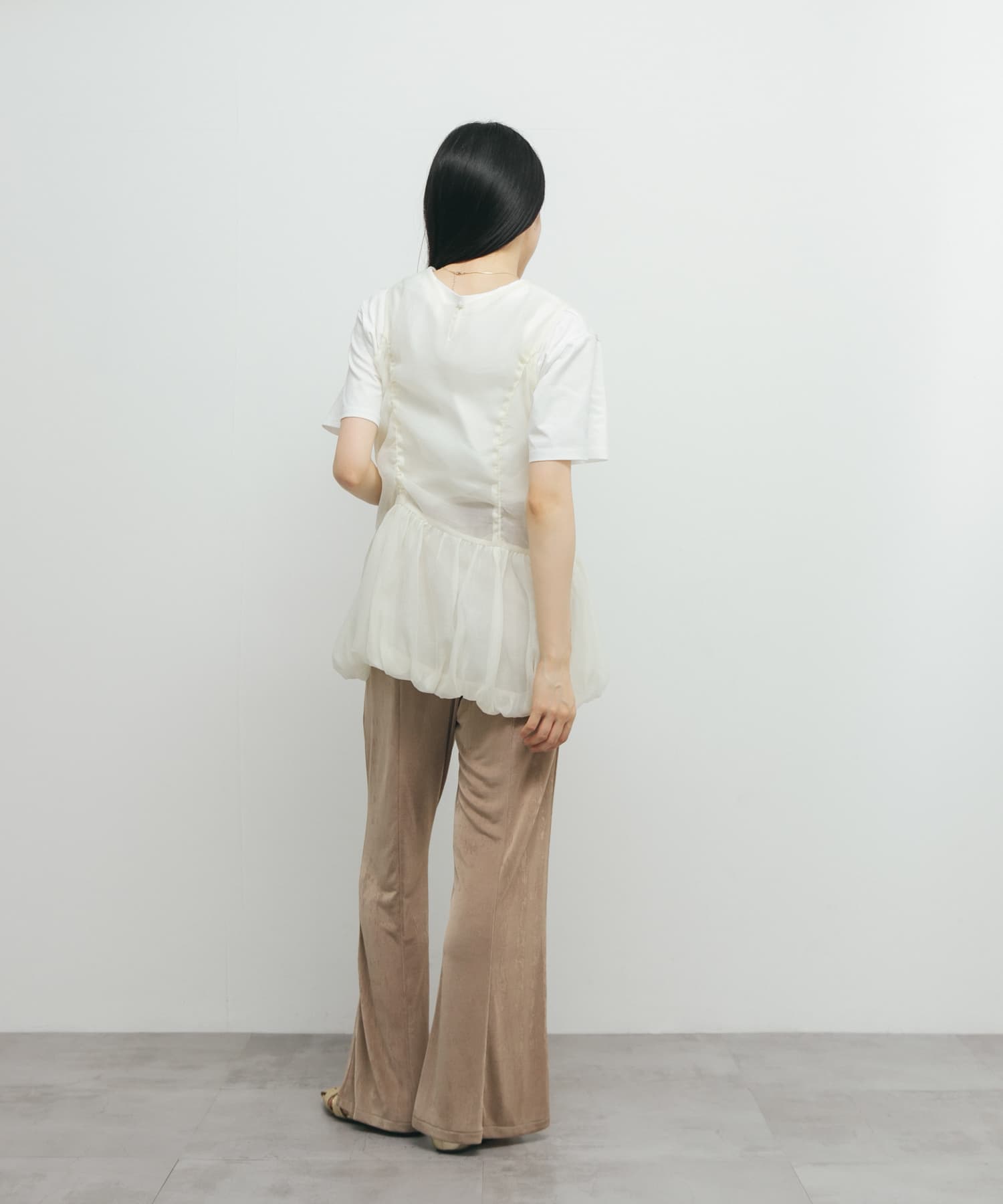 身長：160cm サイズ：one