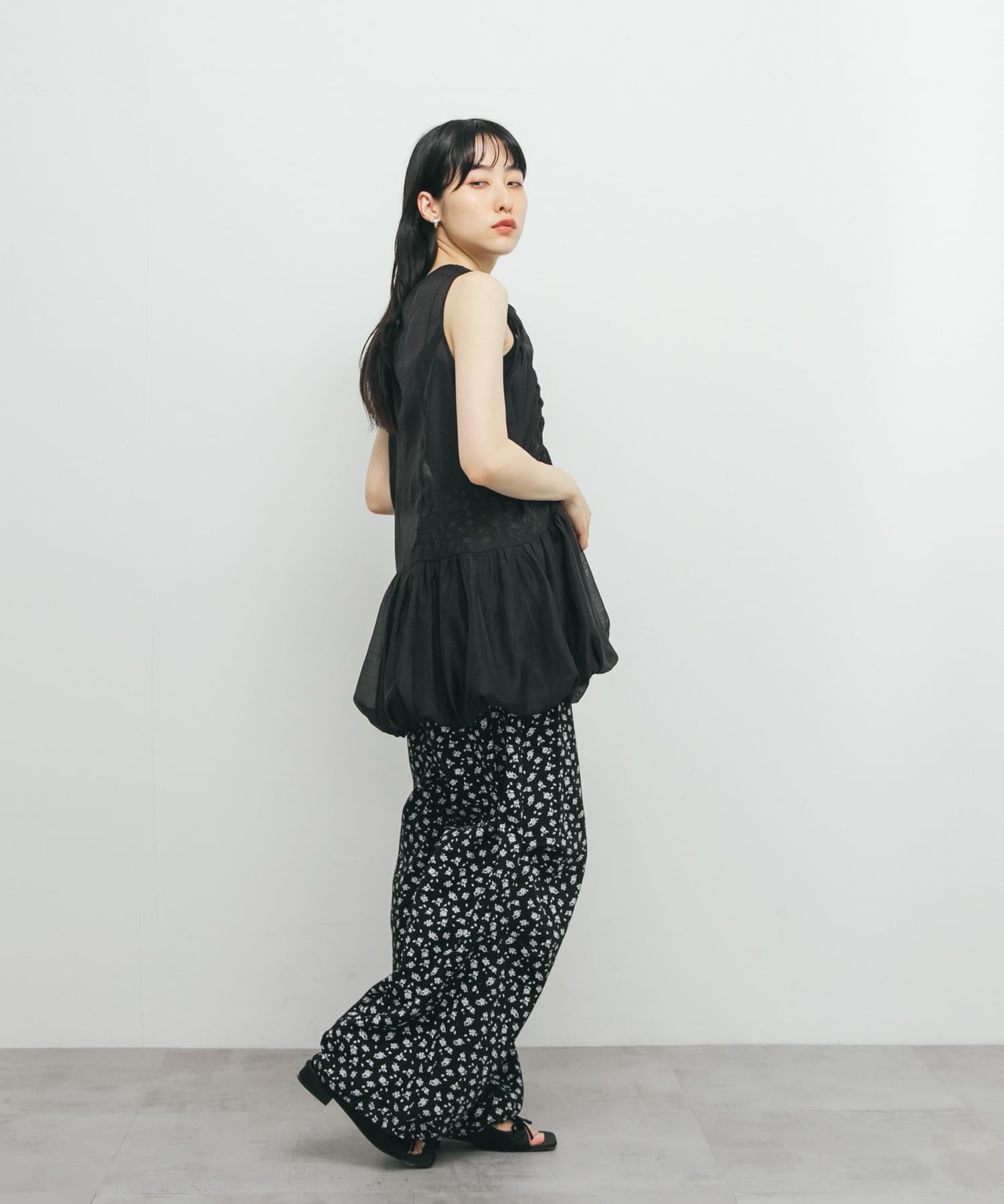 身長：160cm サイズ：one