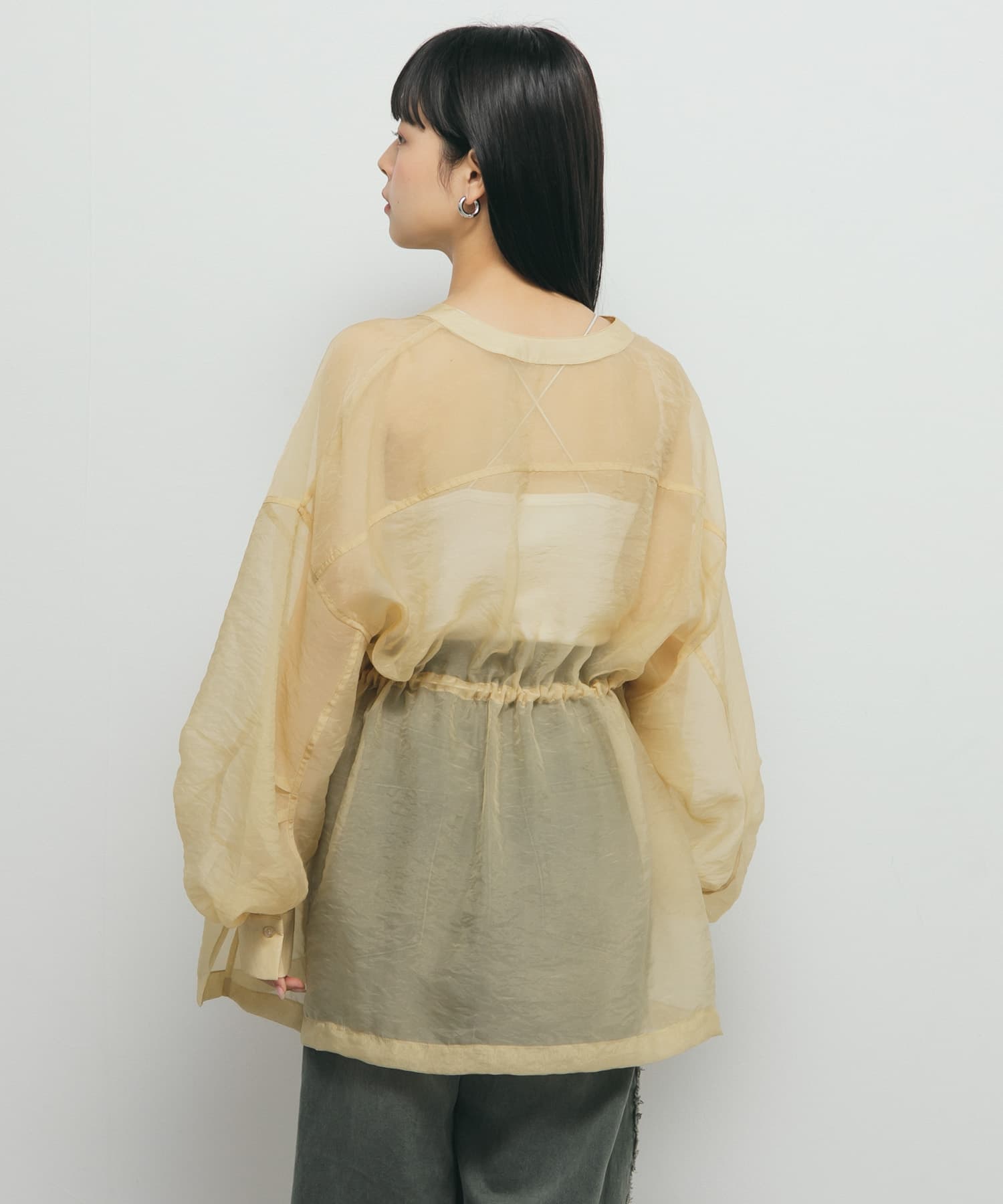 身長：153cm サイズ：one