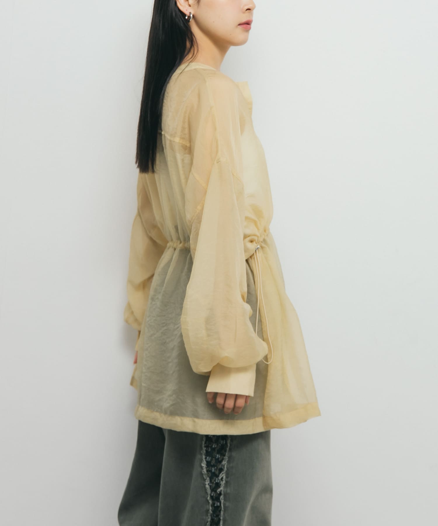 身長：153cm サイズ：one