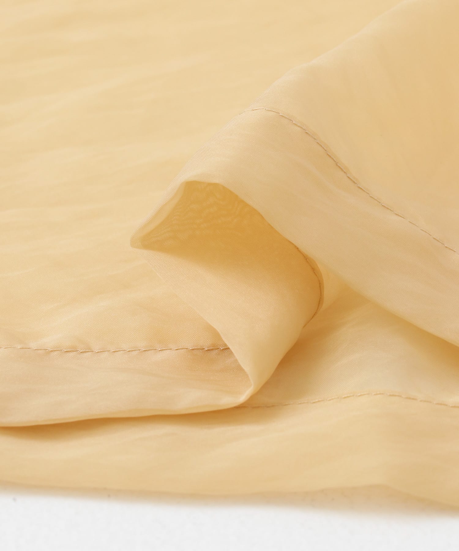 シアードロストカラーレスシャツ AMBER one