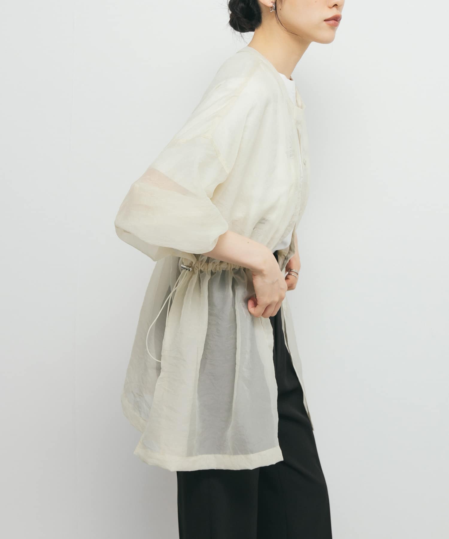 身長：160cm サイズ：one