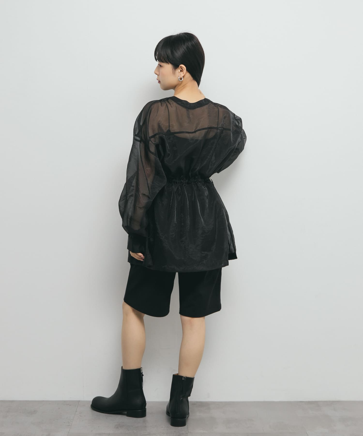 身長：153cm サイズ：one