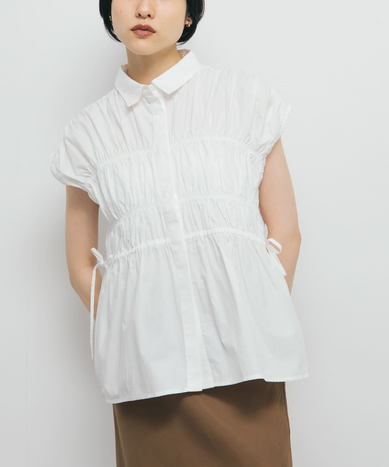 身長：160cm サイズ：one