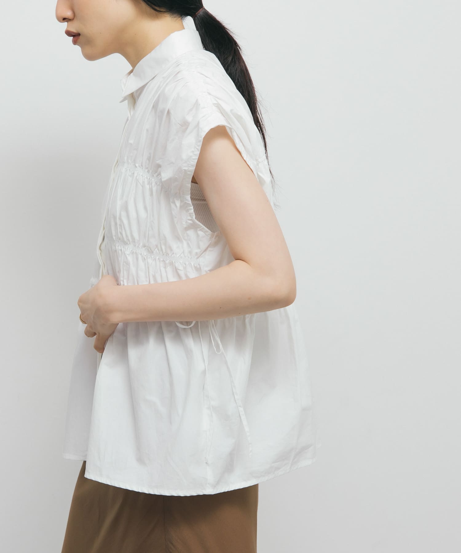 身長：160cm サイズ：one