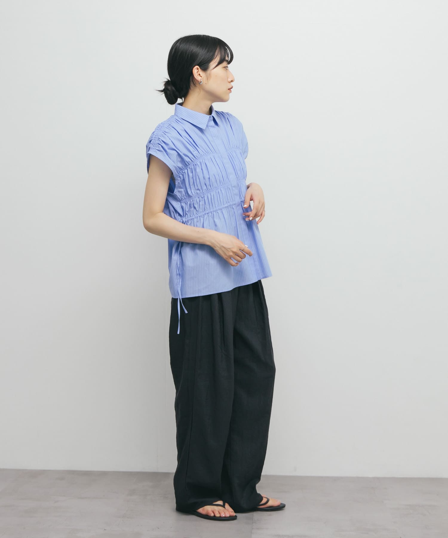 身長：160cm サイズ：one