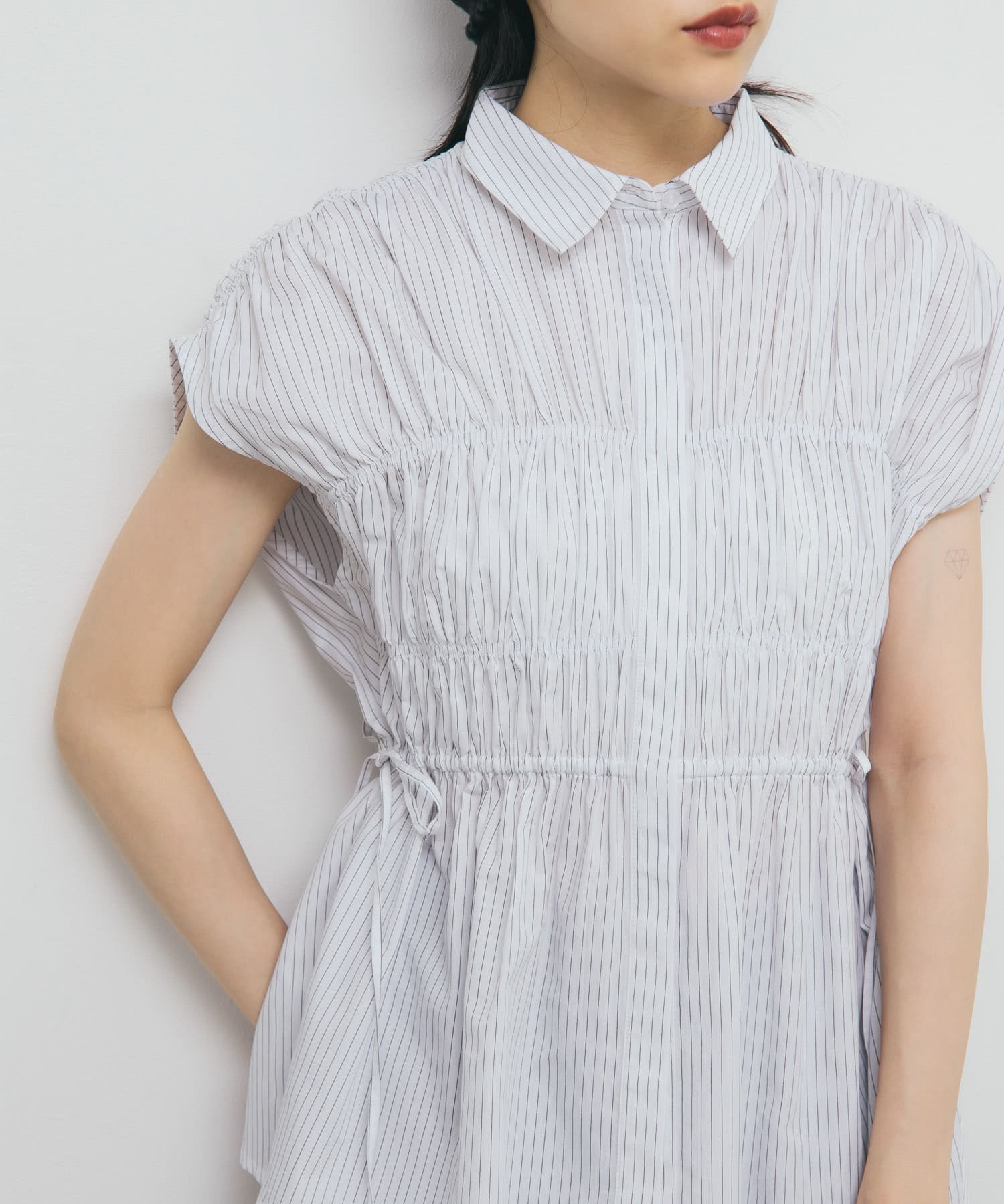 身長：160cm サイズ：one