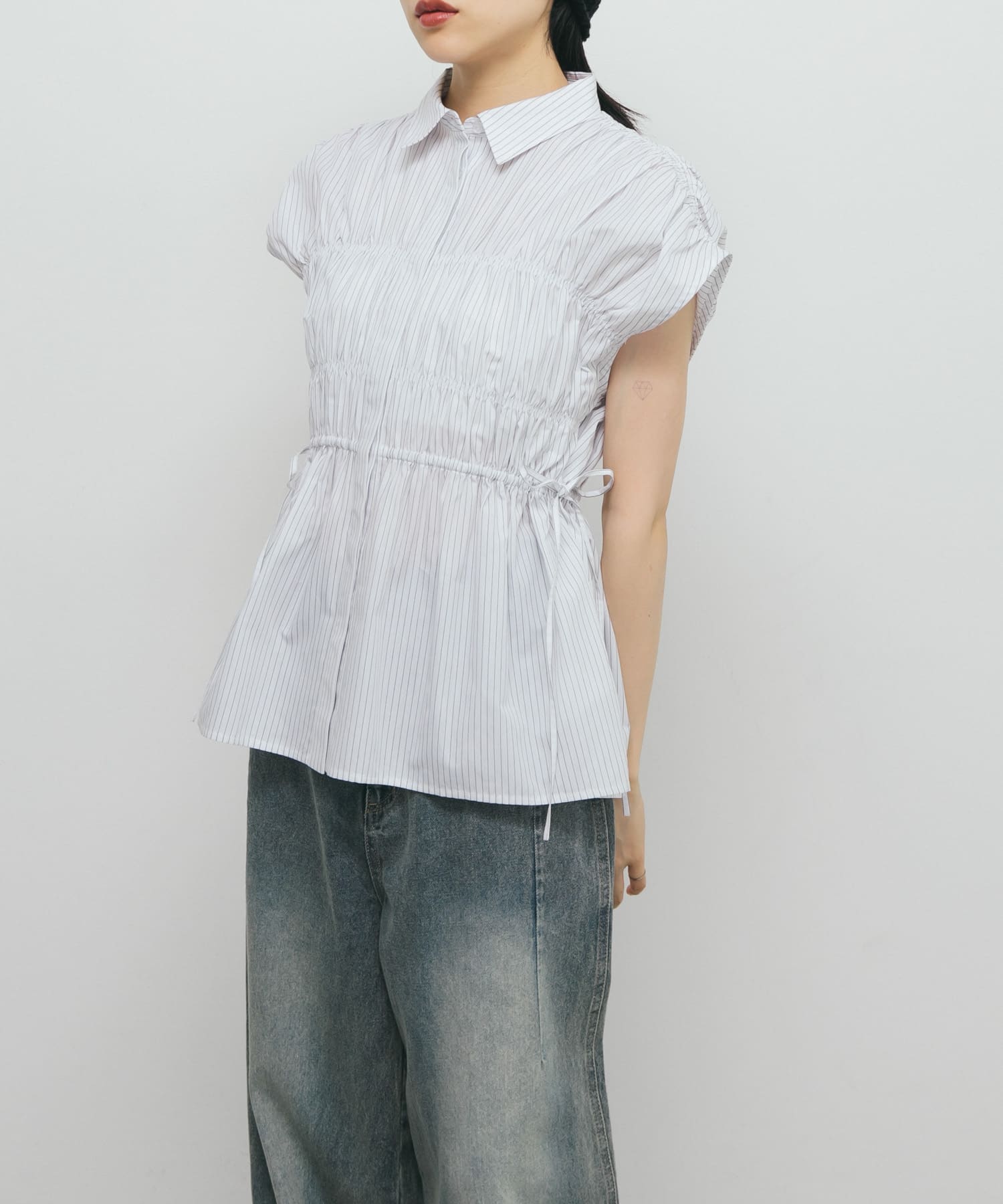 身長：160cm サイズ：one