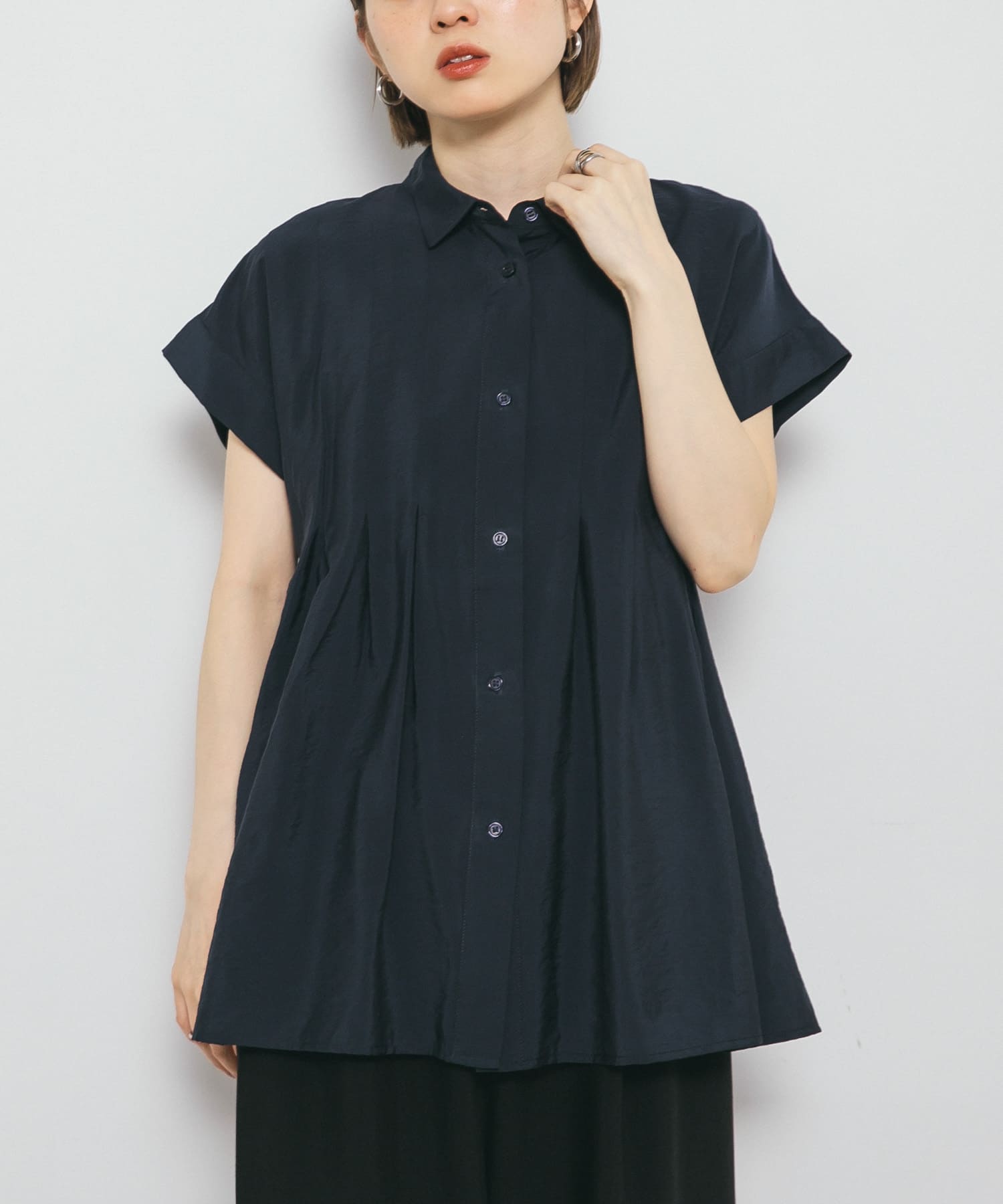 身長：153cm サイズ：one