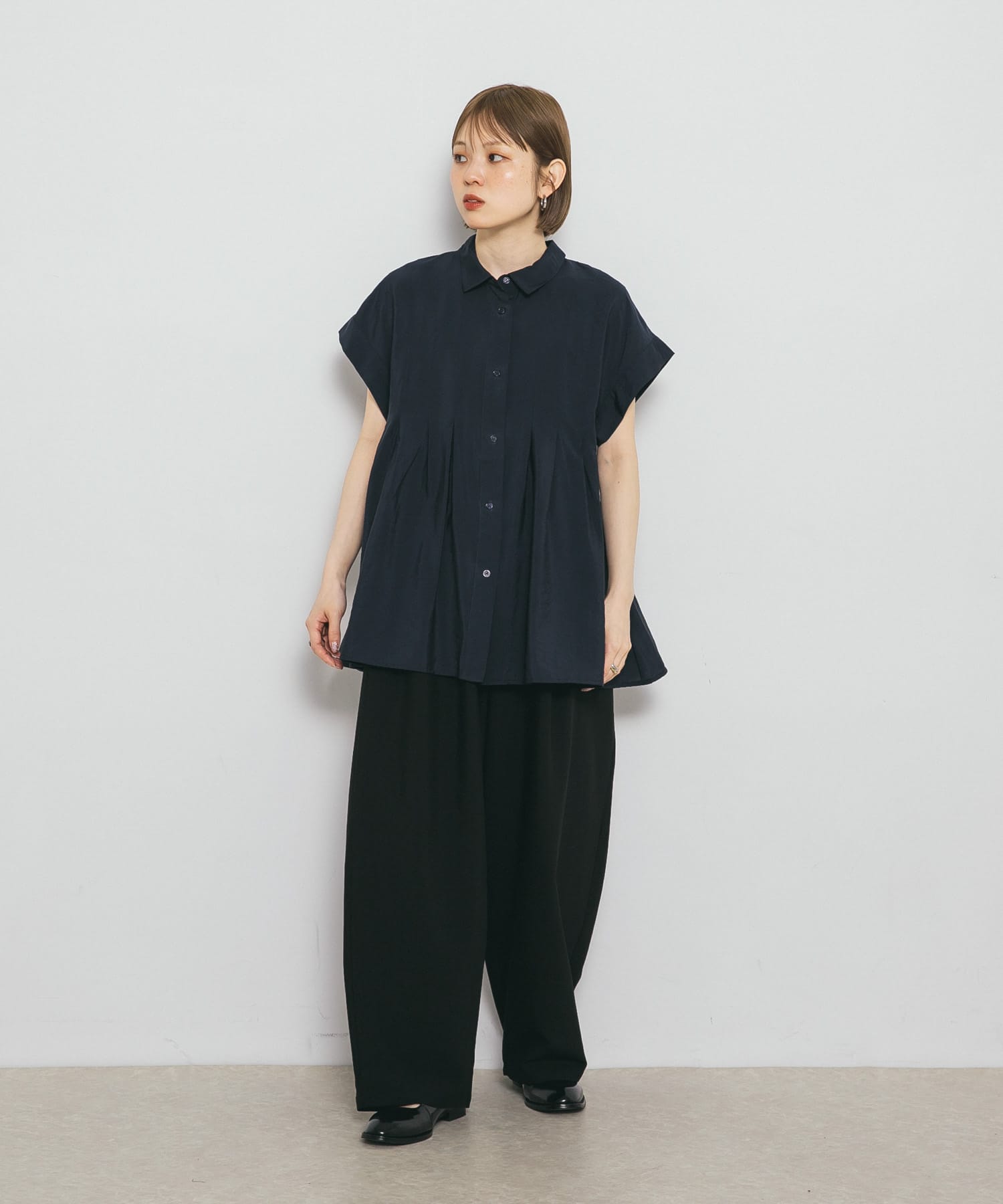 身長：153cm サイズ：one