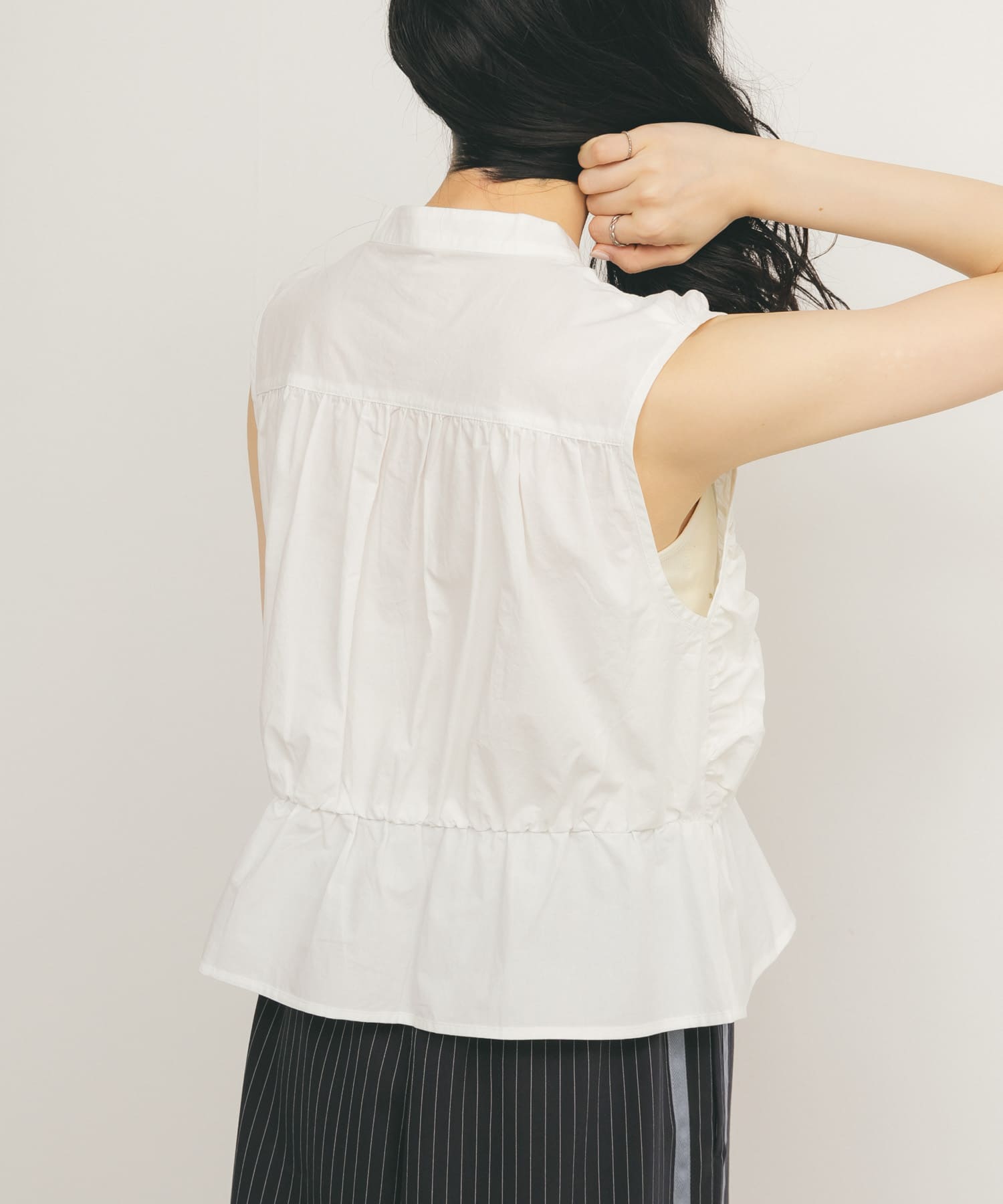 身長：160cm サイズ：one