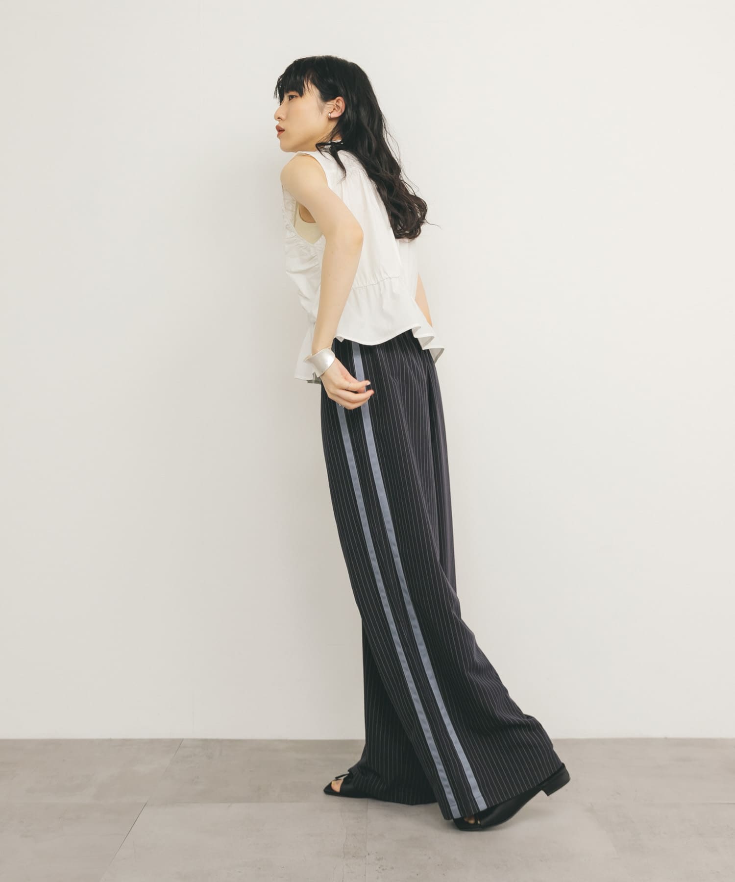 身長：160cm サイズ：one