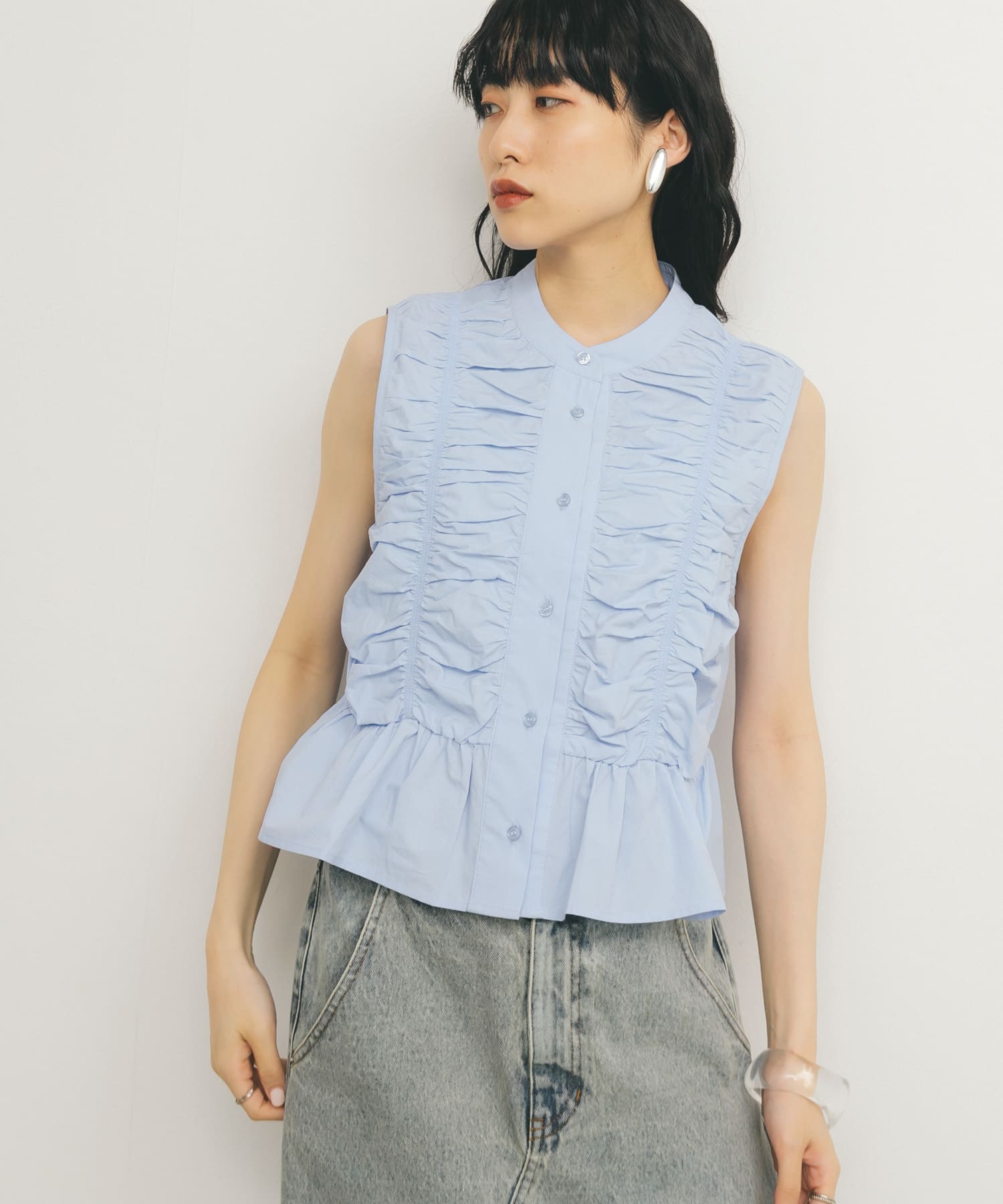 身長：160cm サイズ：one